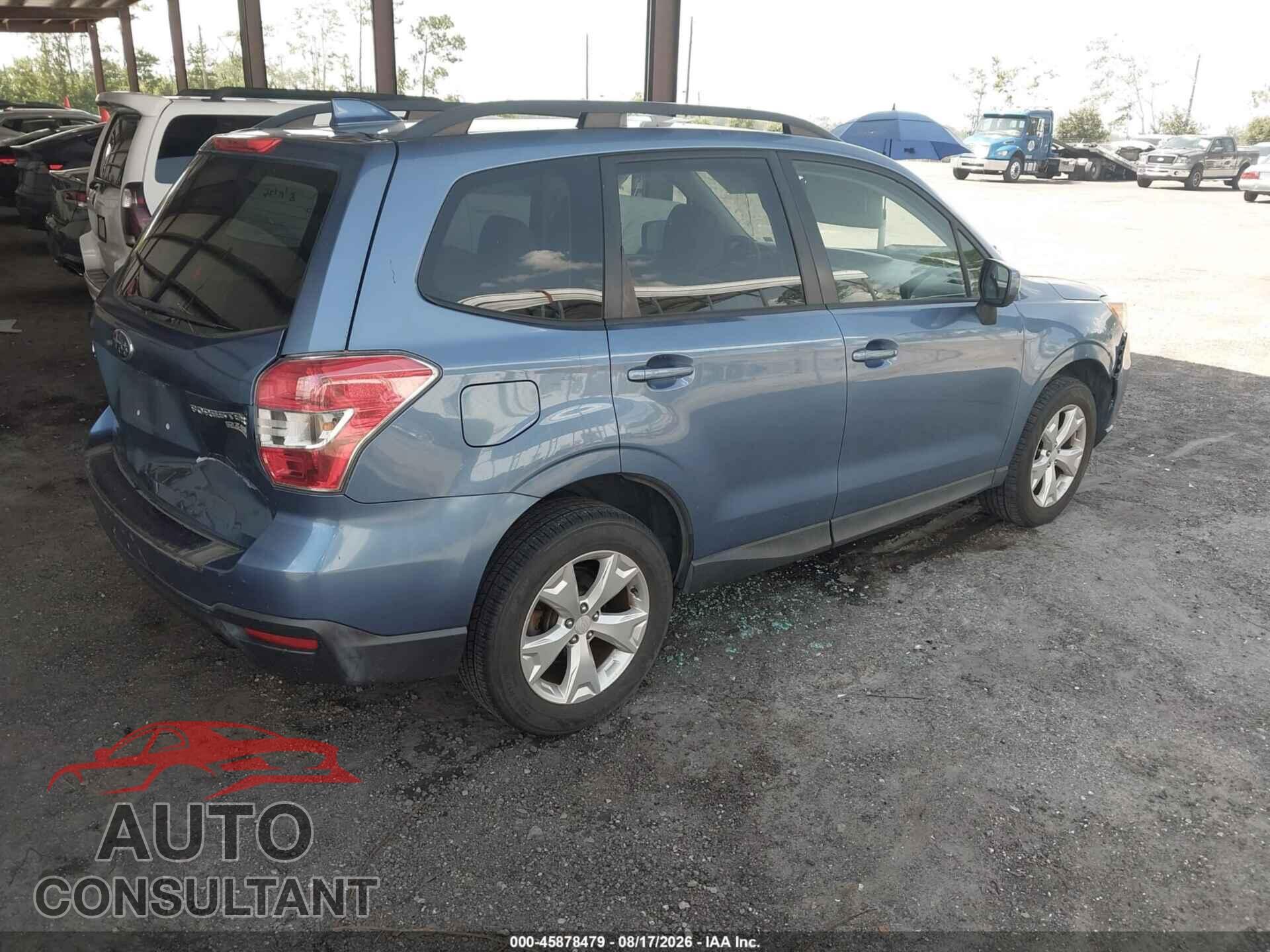 SUBARU FORESTER 2016 - JF2SJADC8GH486912