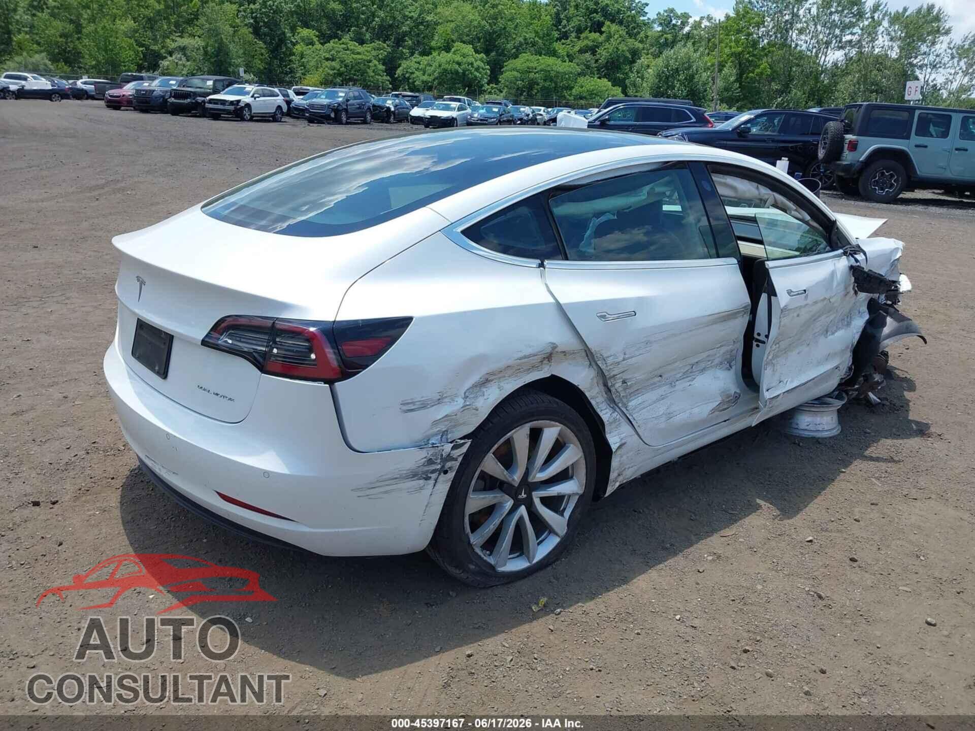 TESLA MODEL 3 2019 - 5YJ3E1EBXKF390186