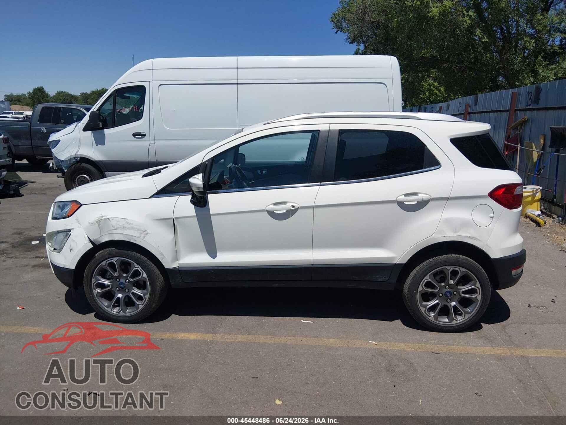 FORD ECOSPORT 2020 - MAJ6S3KL2LC348114