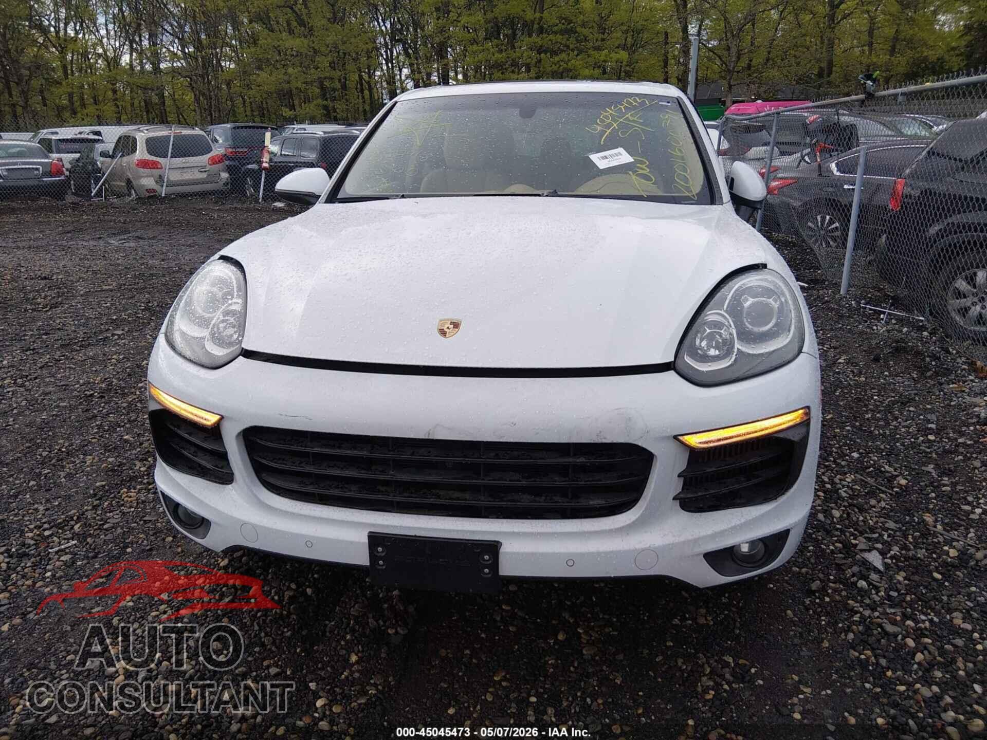 PORSCHE CAYENNE 2016 - WP1AB2A21GLA93872