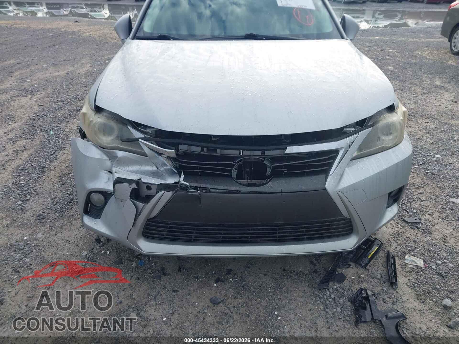 LEXUS CT 200H 2015 - JTHKD5BH5F2223398