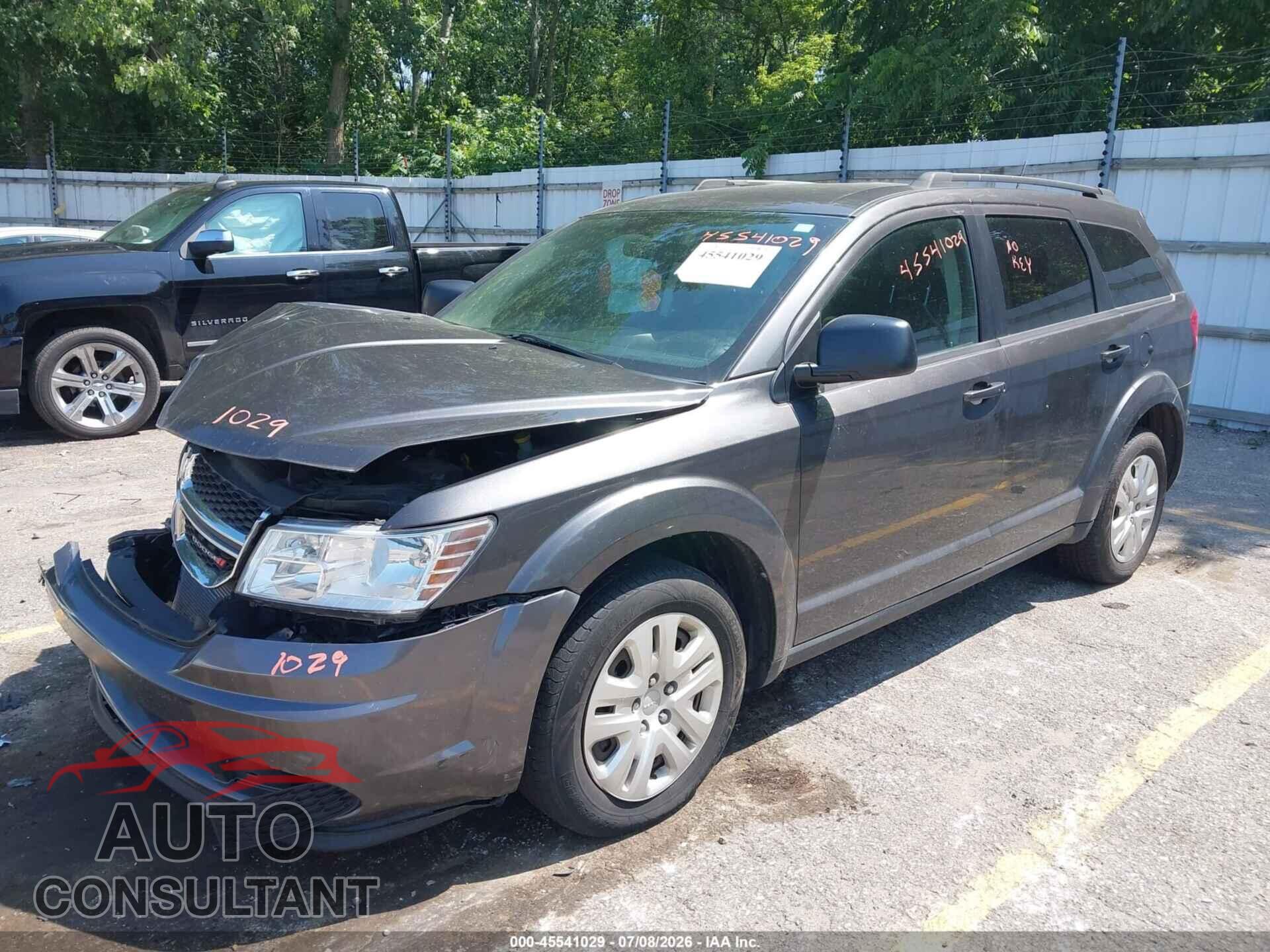 DODGE JOURNEY 2017 - 3C4PDCAB6HT676570