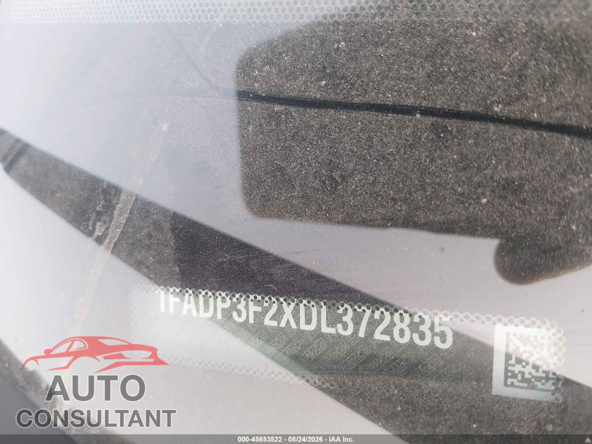 FORD FOCUS 2013 - 1FADP3F2XDL372835