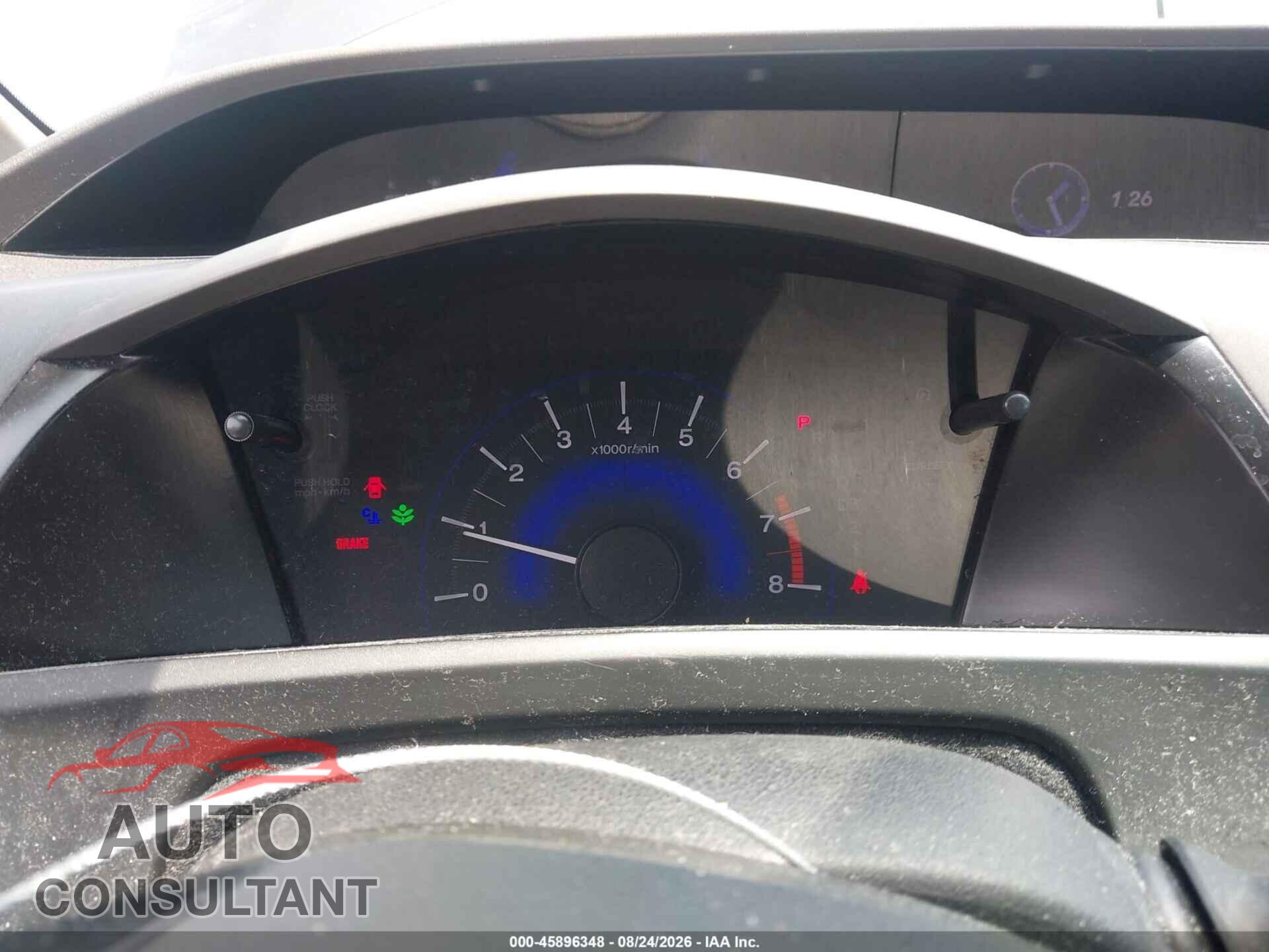 HONDA CIVIC 2012 - 2HGFB2F80CH516034