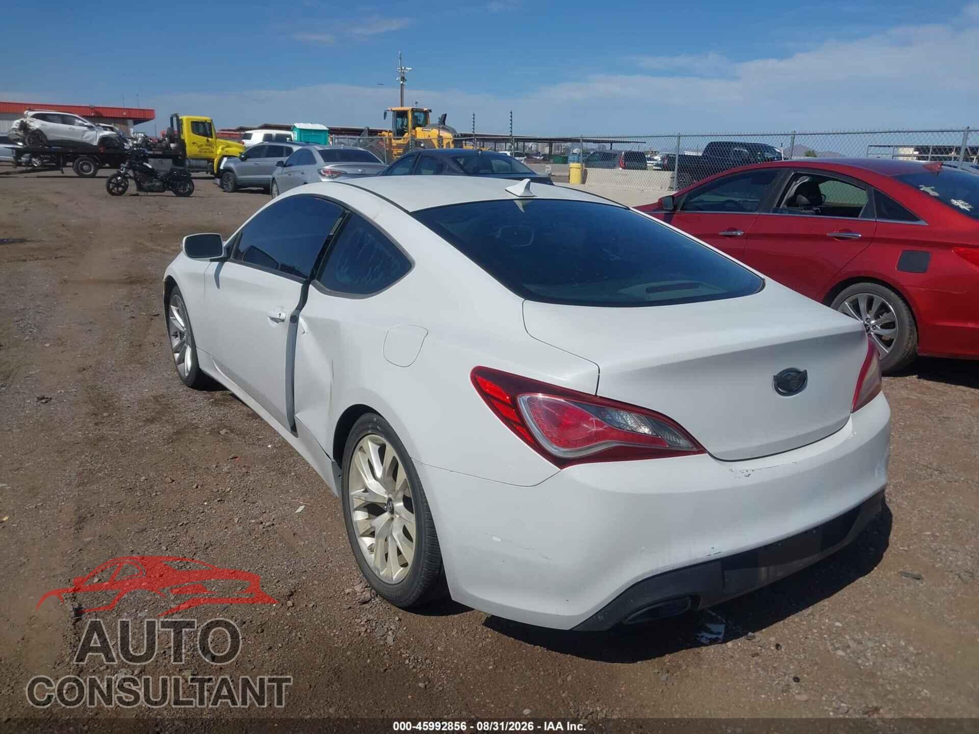 HYUNDAI GENESIS 2013 - KMHHT6KD5DU109559