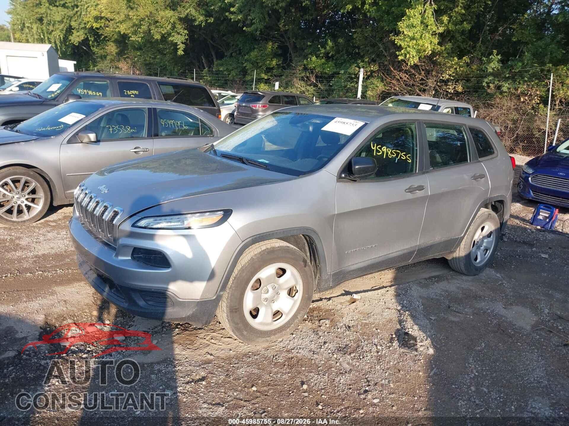 JEEP CHEROKEE 2016 - 1C4PJLAB4GW126883