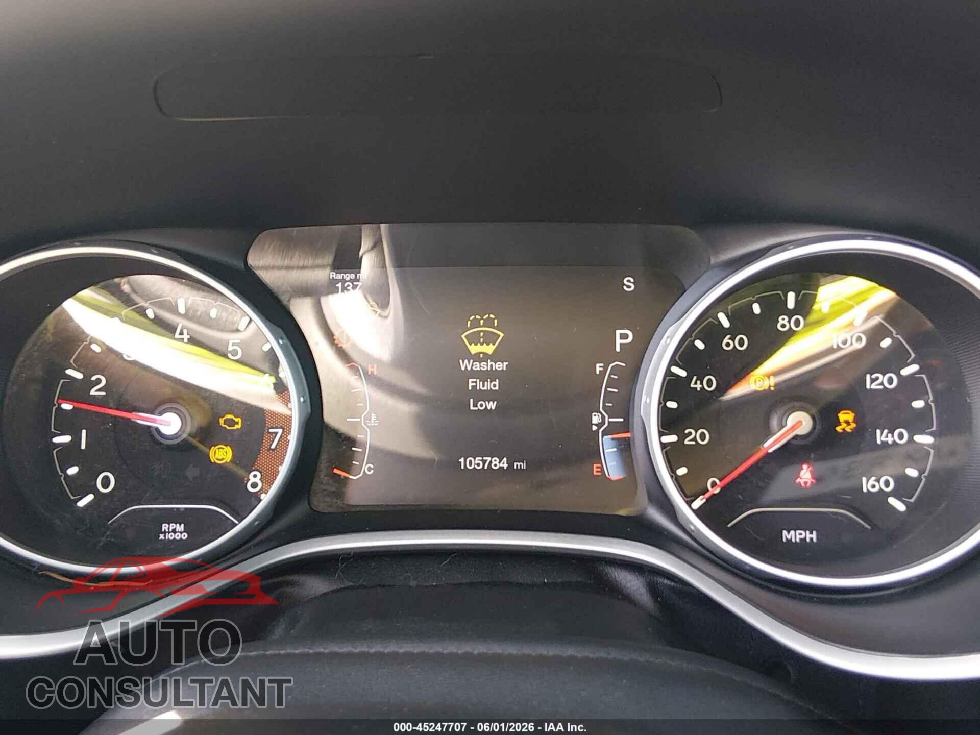 JEEP NEW COMPASS 2017 - 3C4NJDCB4HT665666