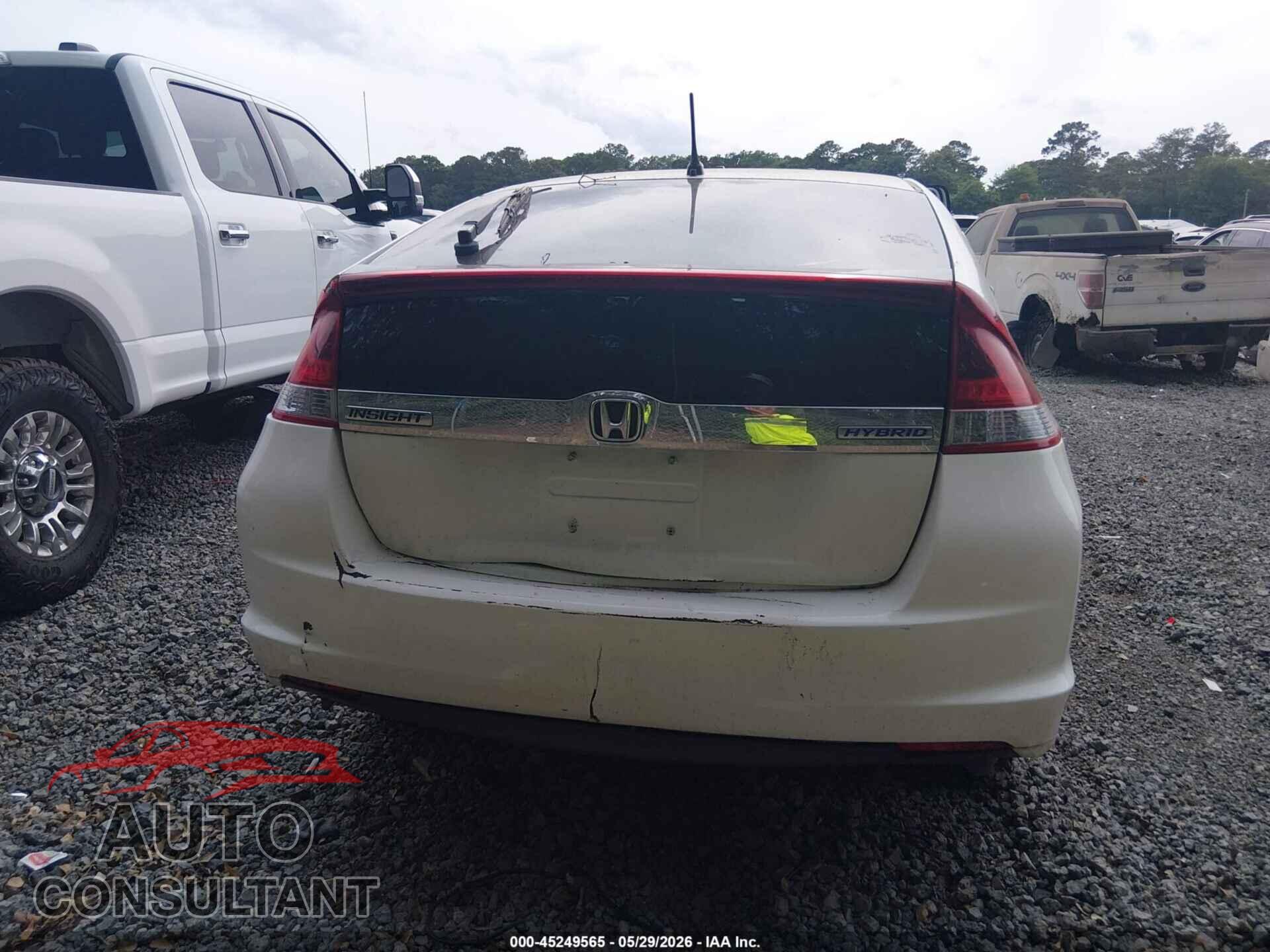 HONDA INSIGHT 2013 - JHMZE2H70DS006847
