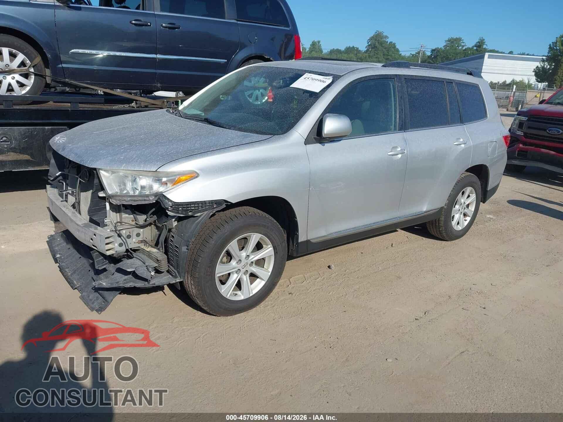 TOYOTA HIGHLANDER 2013 - 5TDBK3EH8DS197683