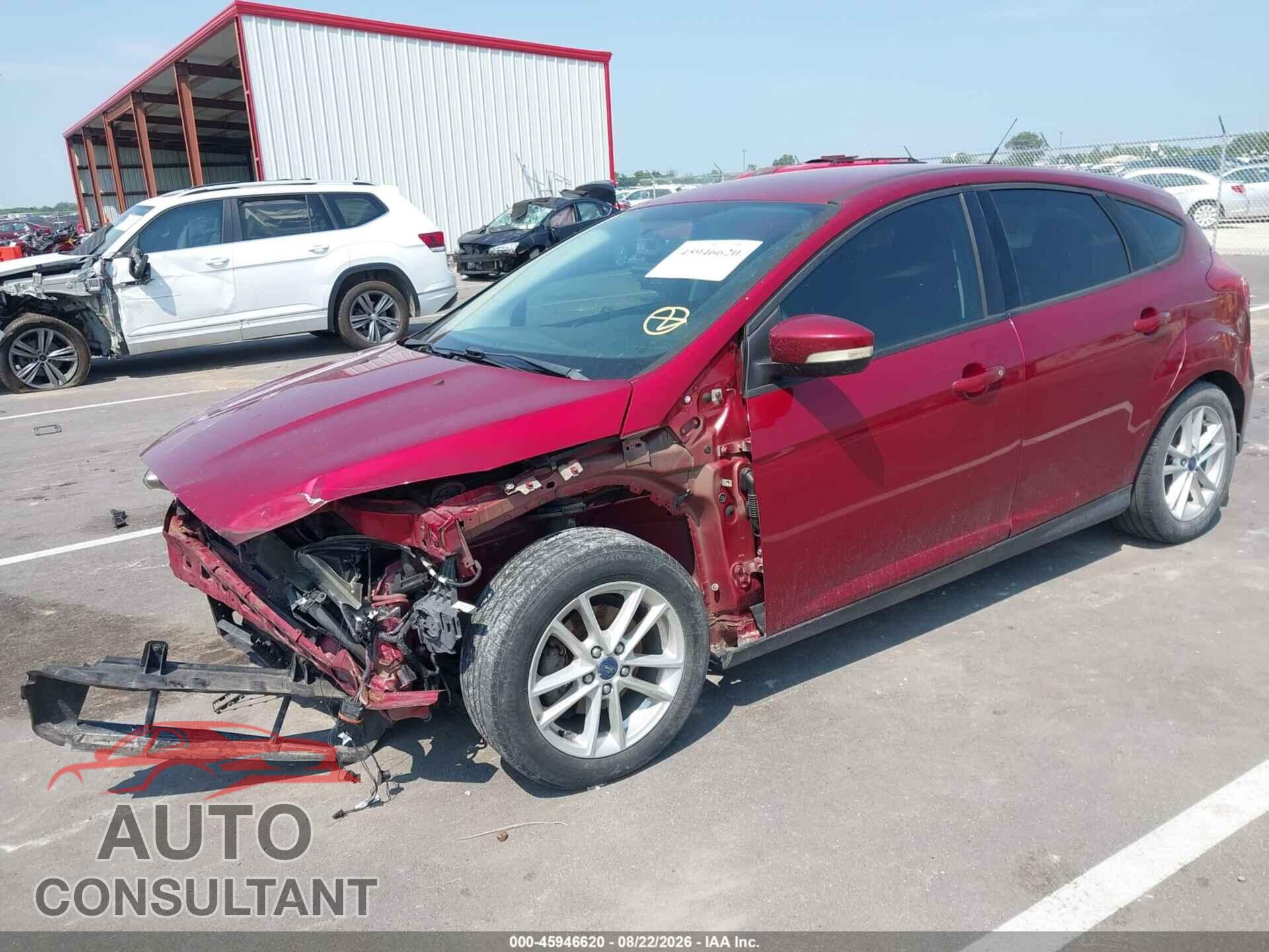 FORD FOCUS 2016 - 1FADP3K29GL310143