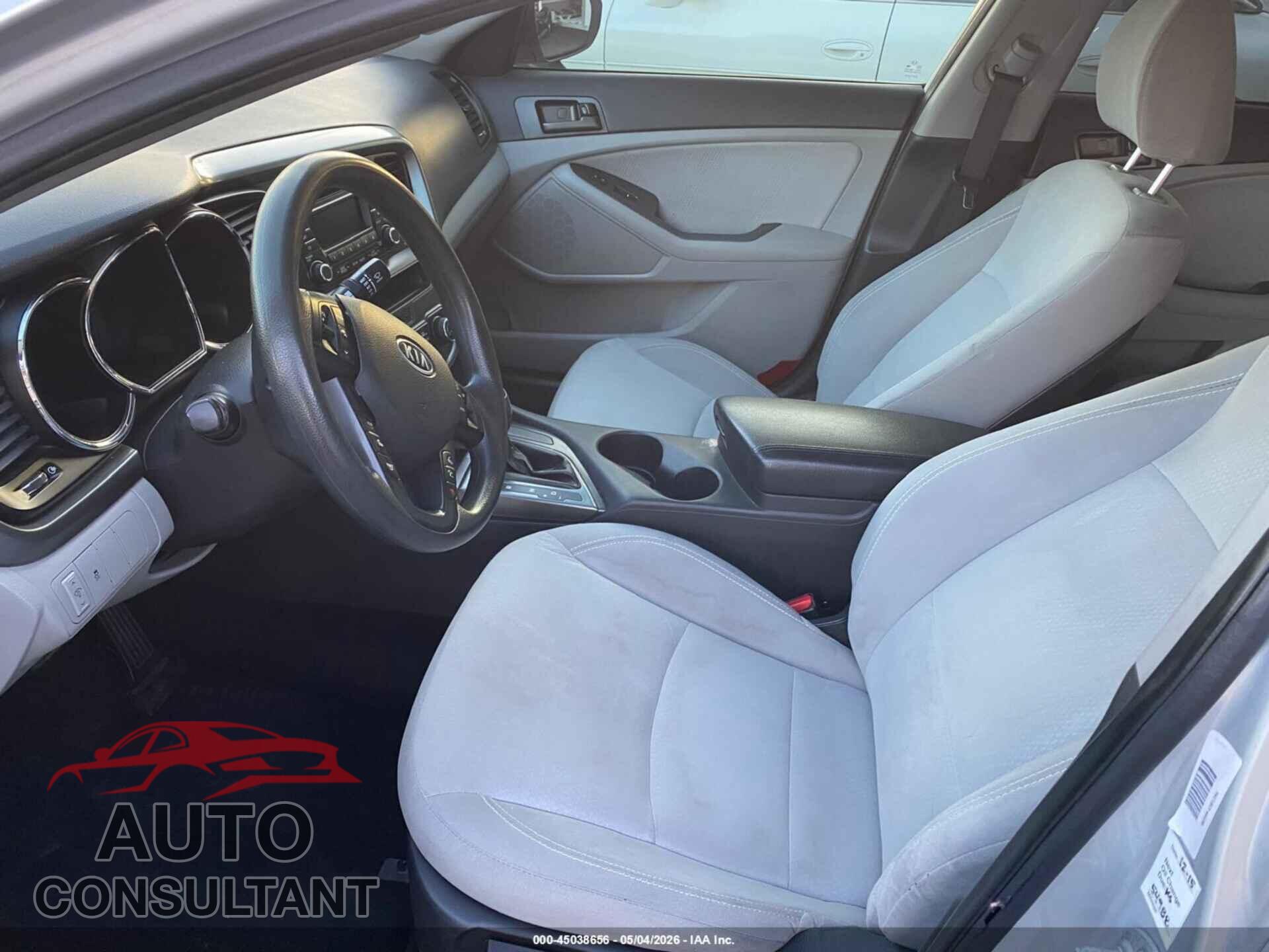 KIA OPTIMA 2012 - 5XXGM4A72CG045143