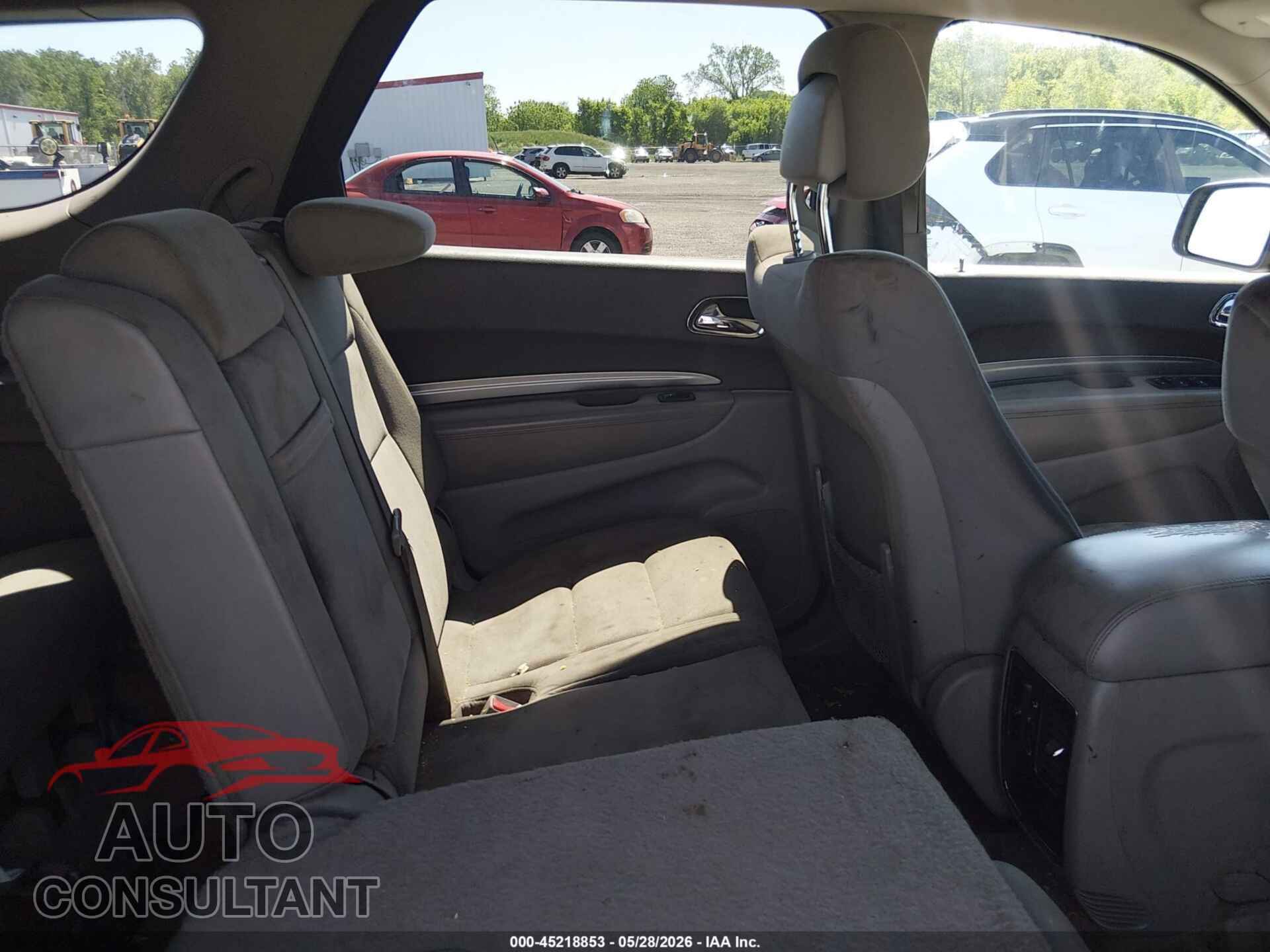 DODGE DURANGO 2011 - 1D4RE2GG6BC624199