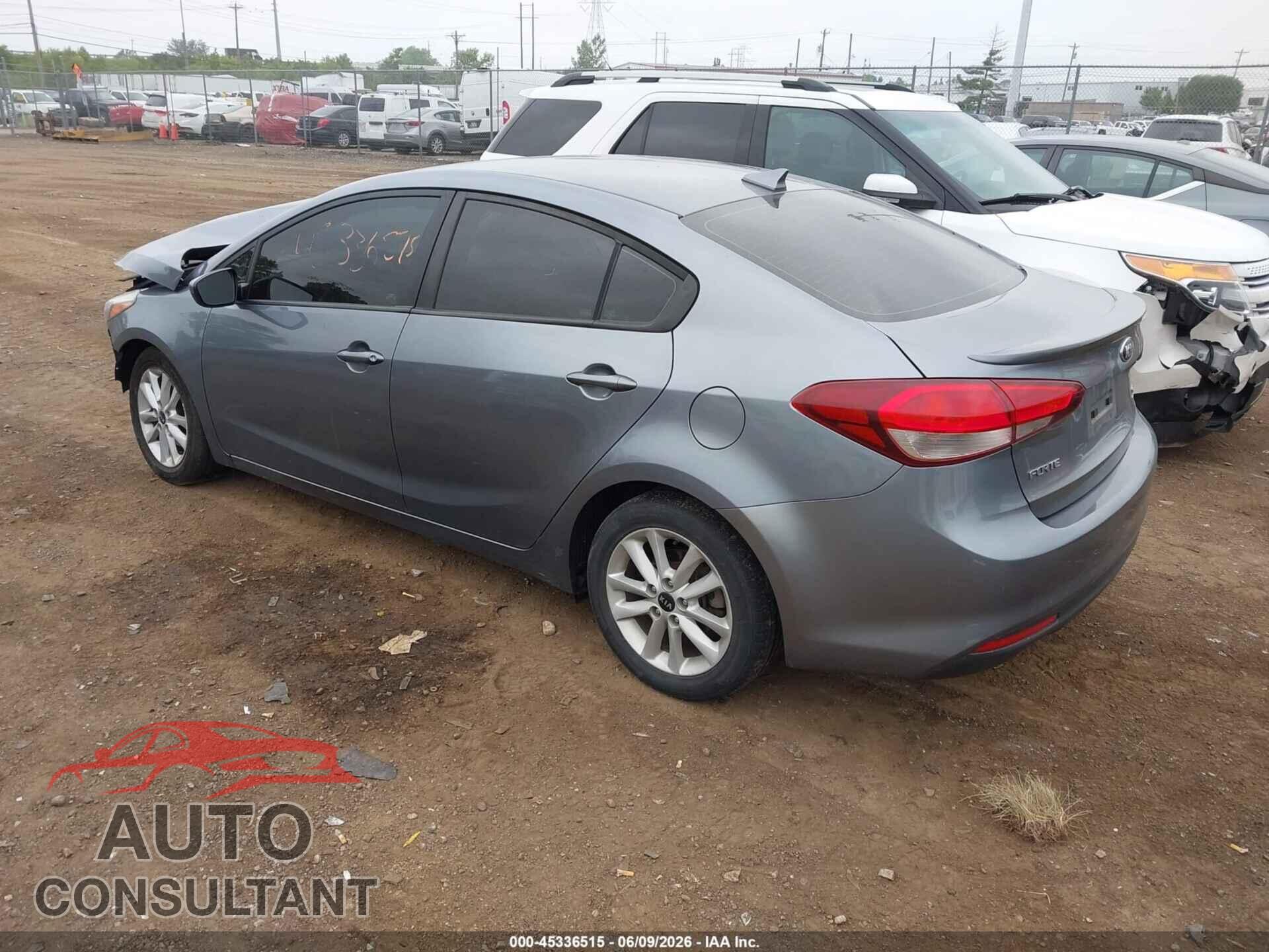 KIA FORTE 2017 - 3KPFL4A78HE109149