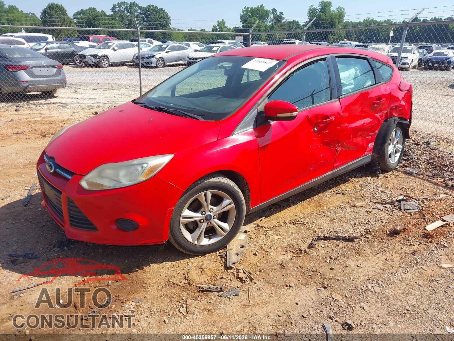 FORD FOCUS 2013 - 1FADP3K21DL338496