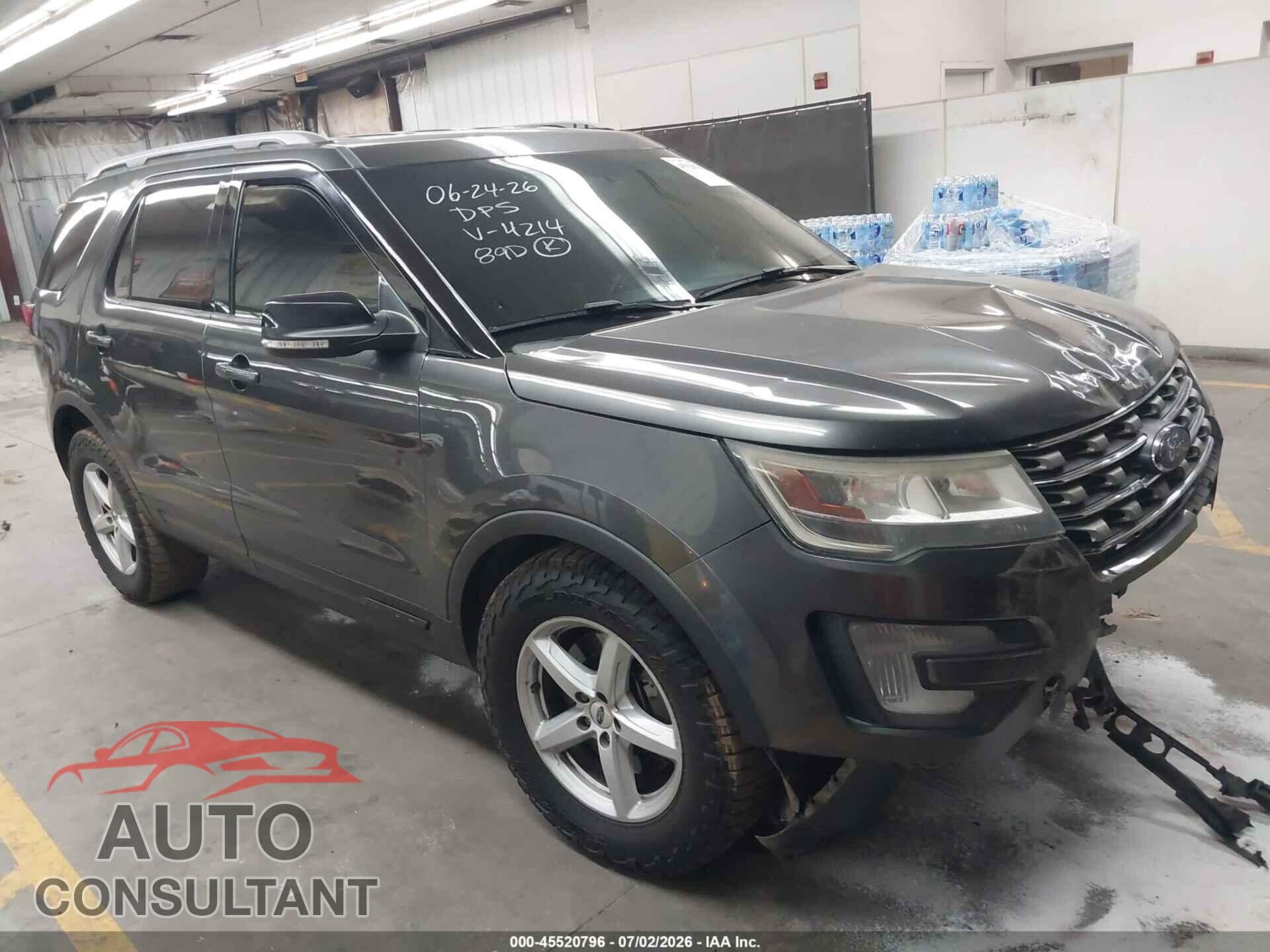 FORD EXPLORER 2017 - 1FM5K8D83HGB94214