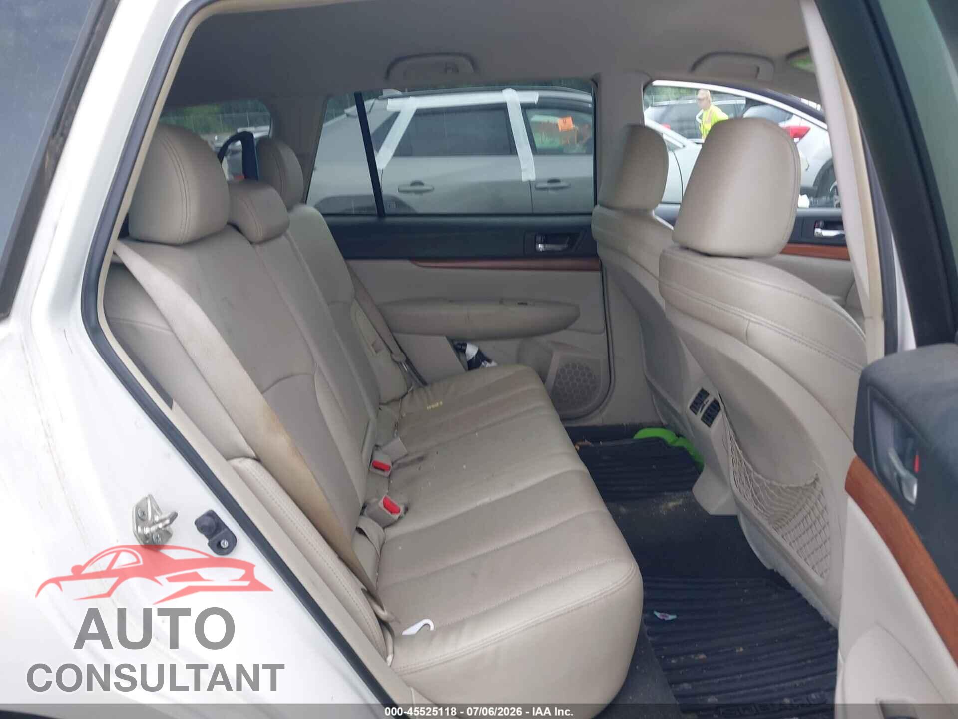 SUBARU OUTBACK 2014 - 4S4BRBKC9E3320906