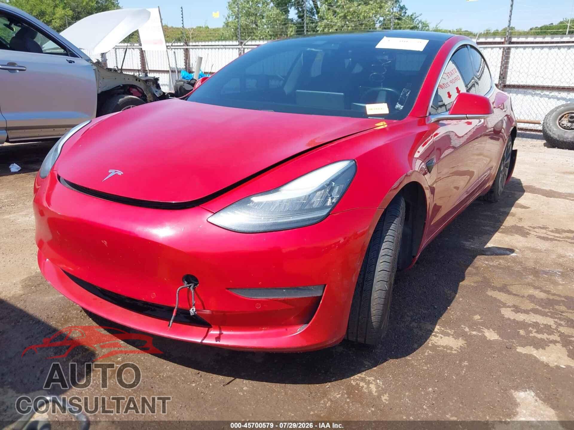 TESLA MODEL 3 2019 - 5YJ3E1EA1KF307638