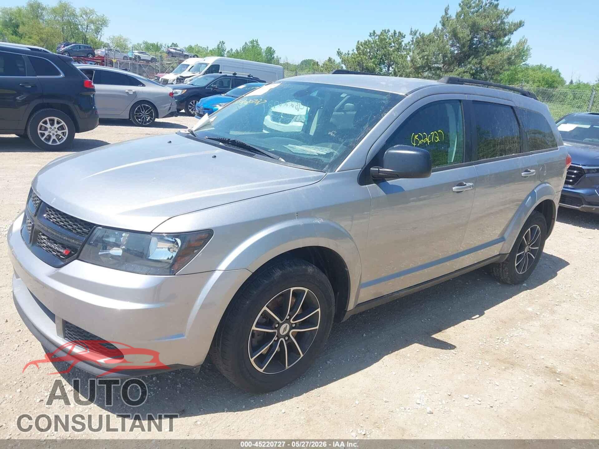 DODGE JOURNEY 2018 - 3C4PDDAG2JT450372