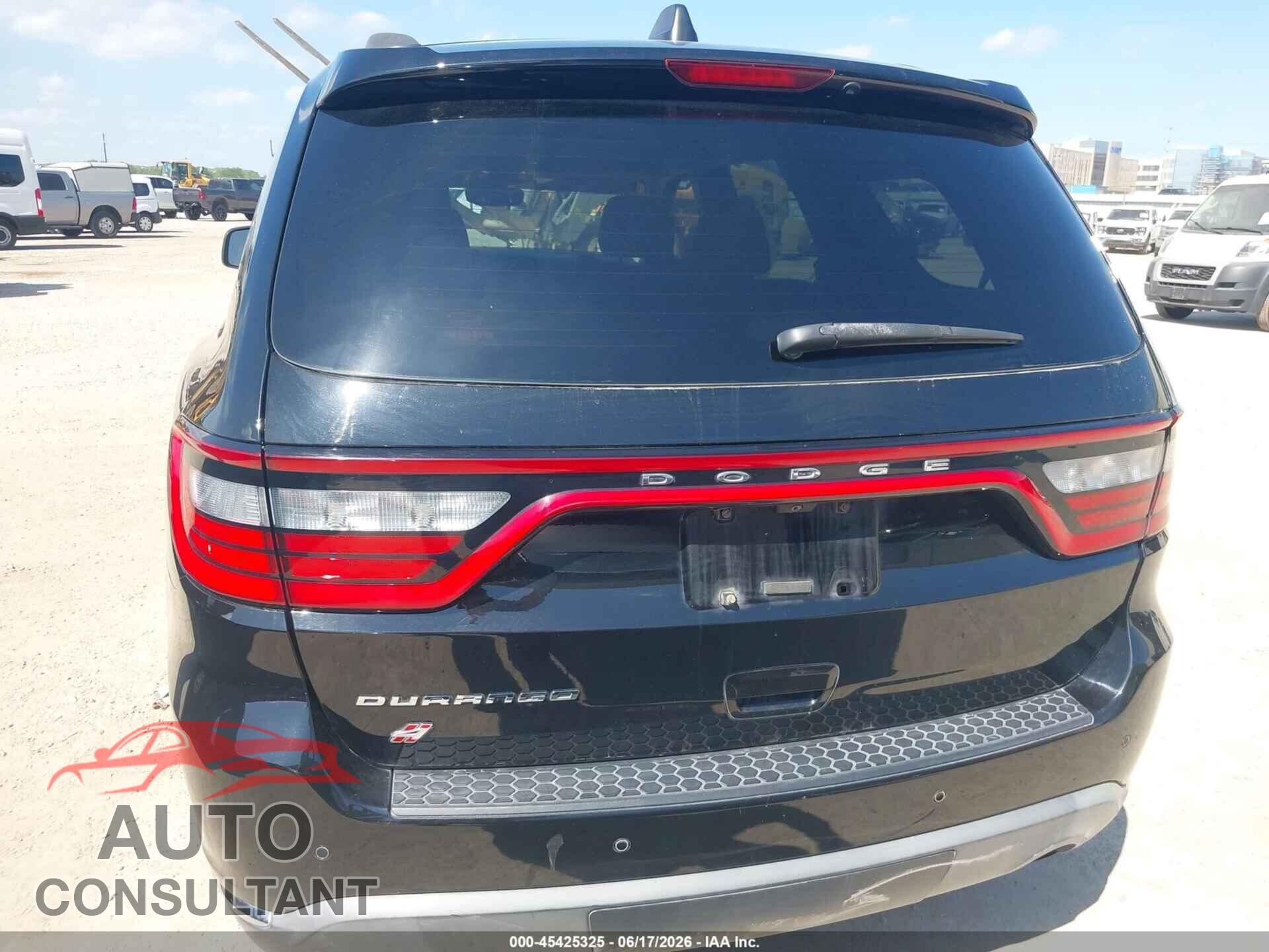 DODGE DURANGO 2019 - 1C4RDJAG2KC744455