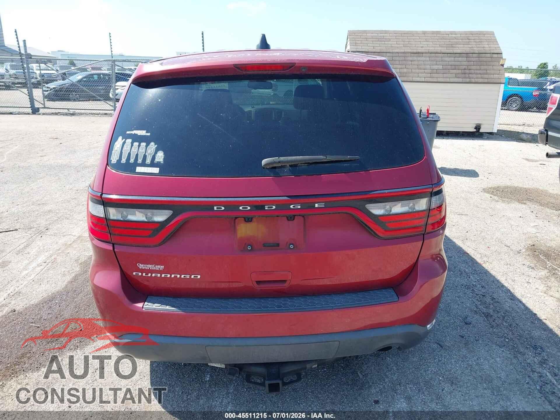 DODGE DURANGO 2014 - 1C4RDHAG7EC277871