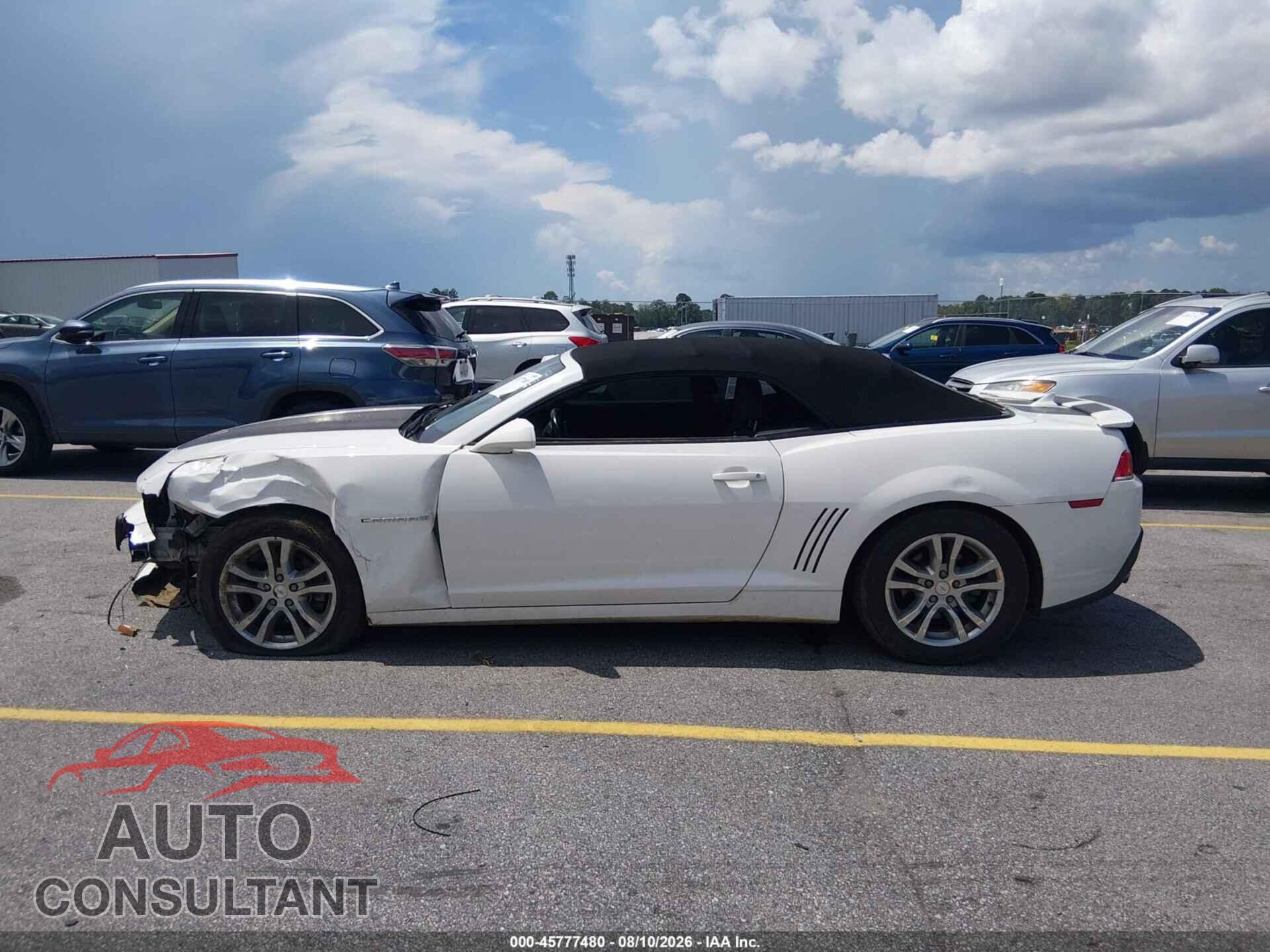 CHEVROLET CAMARO 2015 - 2G1FD3D30F9280143