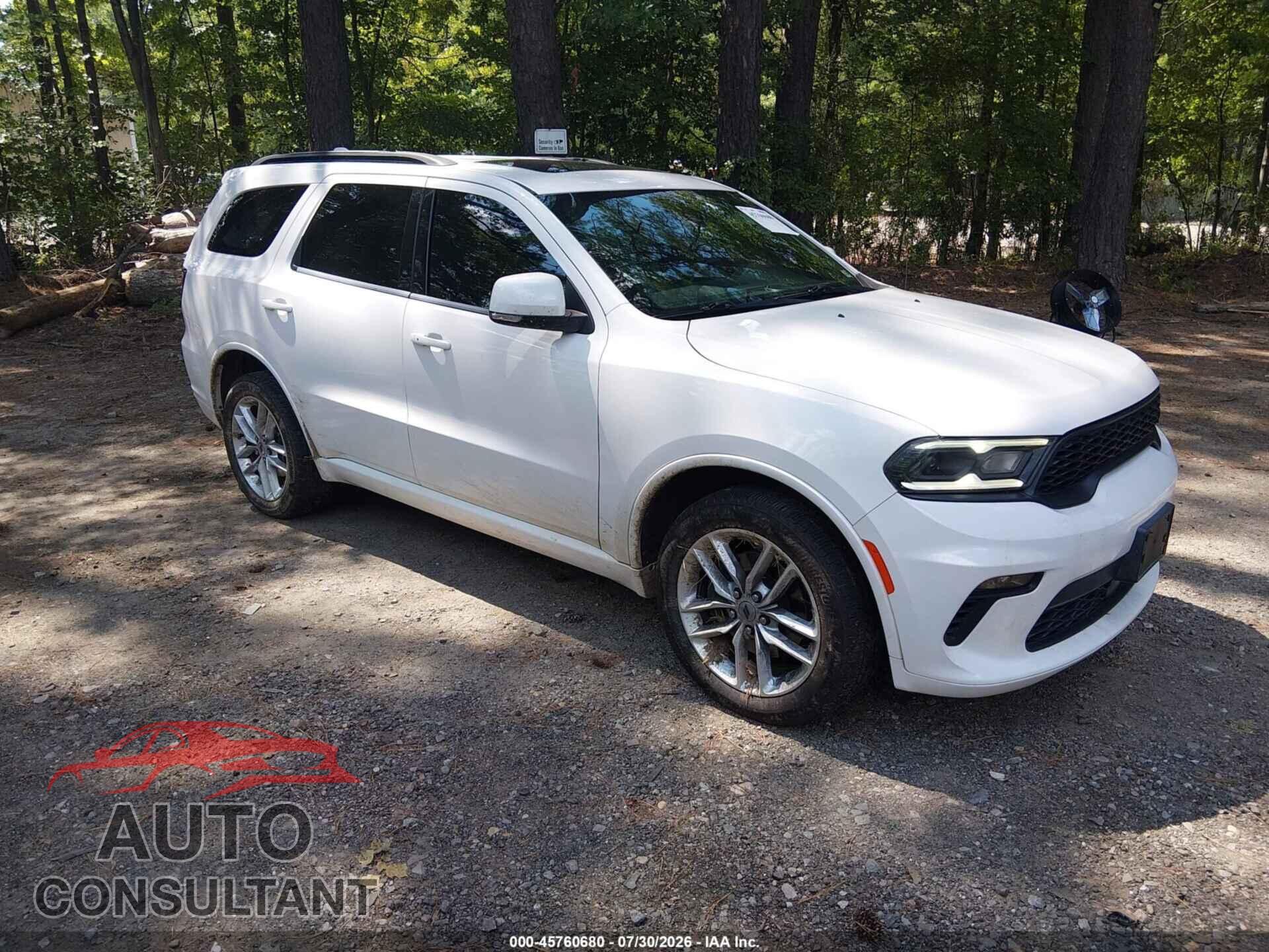 DODGE DURANGO 2021 - 1C4RDJDG4MC576199