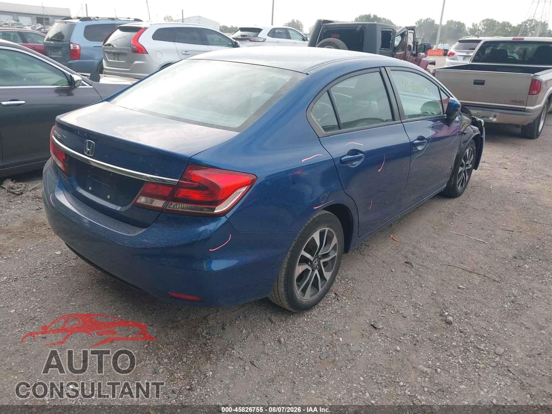 HONDA CIVIC 2014 - 19XFB2F89EE041402