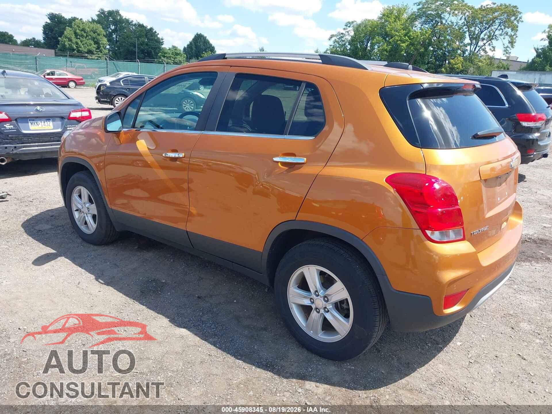 CHEVROLET TRAX 2017 - 3GNCJPSB0HL173671