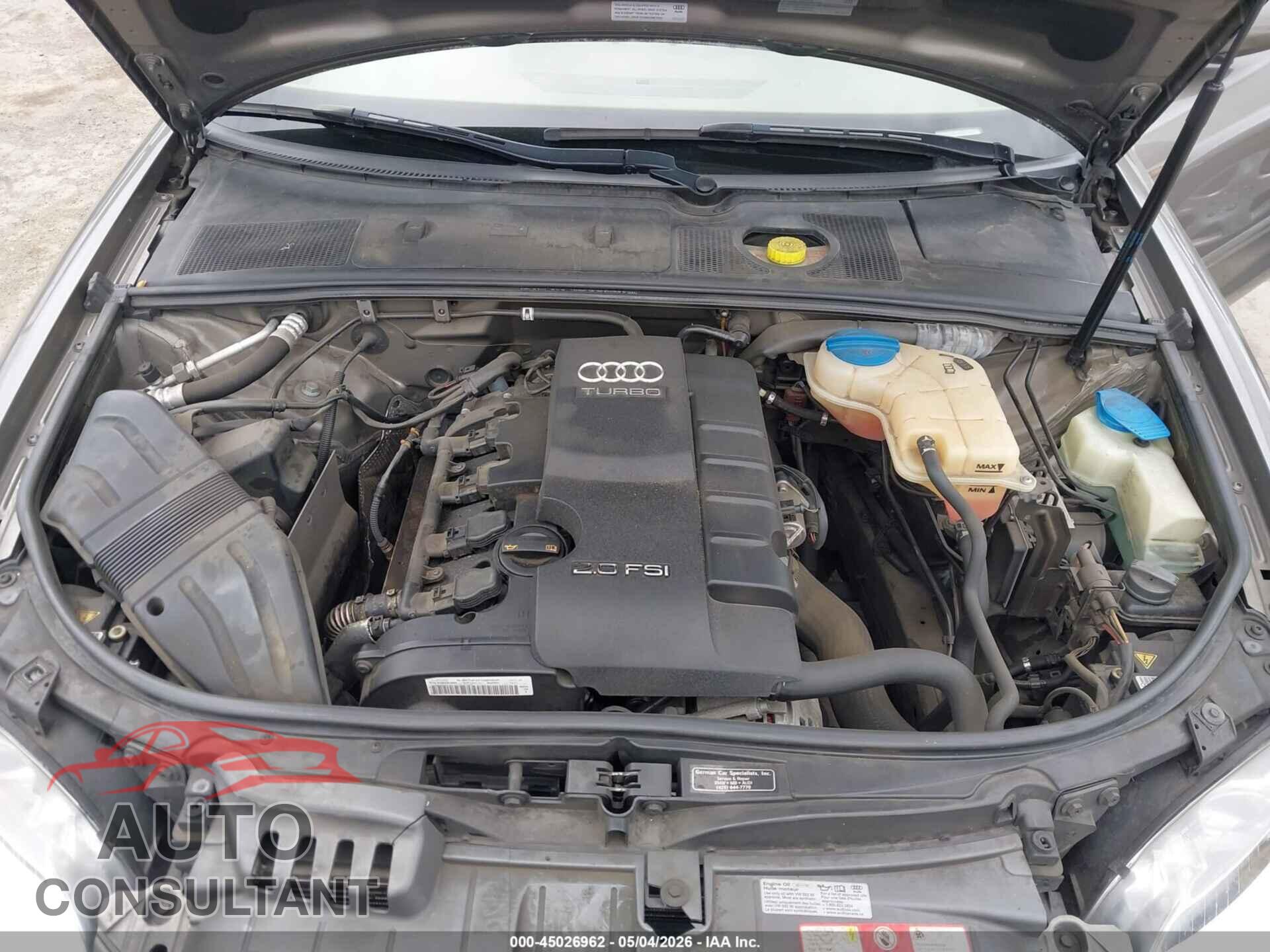 AUDI A4 2009 - WAUDF48H79K011450