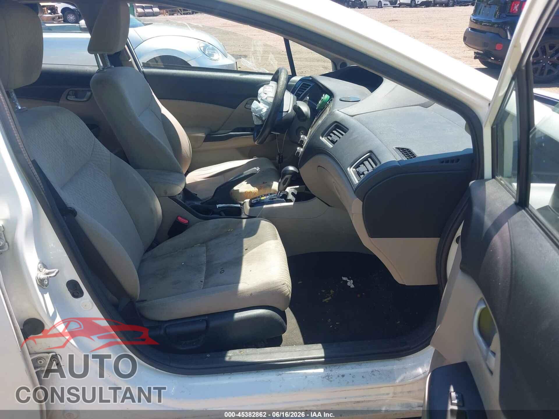 HONDA CIVIC 2015 - 19XFB2F70FE248317