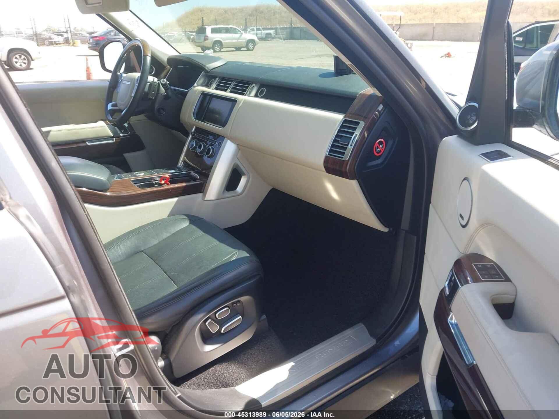 LAND ROVER RANGE ROVER 2013 - SALGS2DF8DA117529