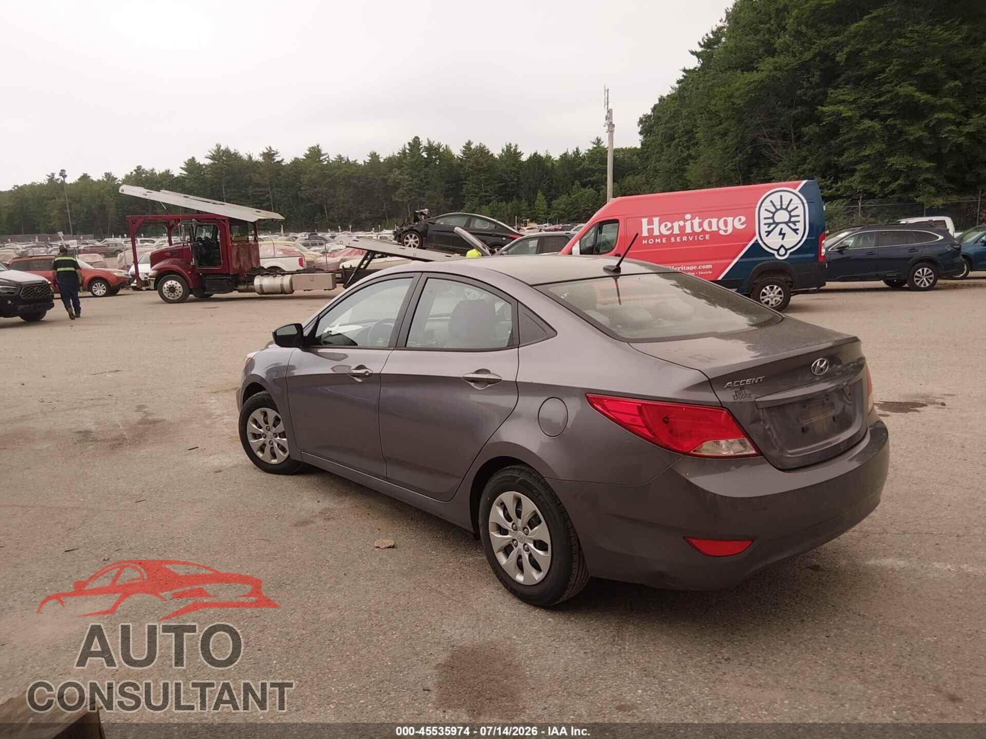 HYUNDAI ACCENT 2016 - KMHCT4AE2GU005446