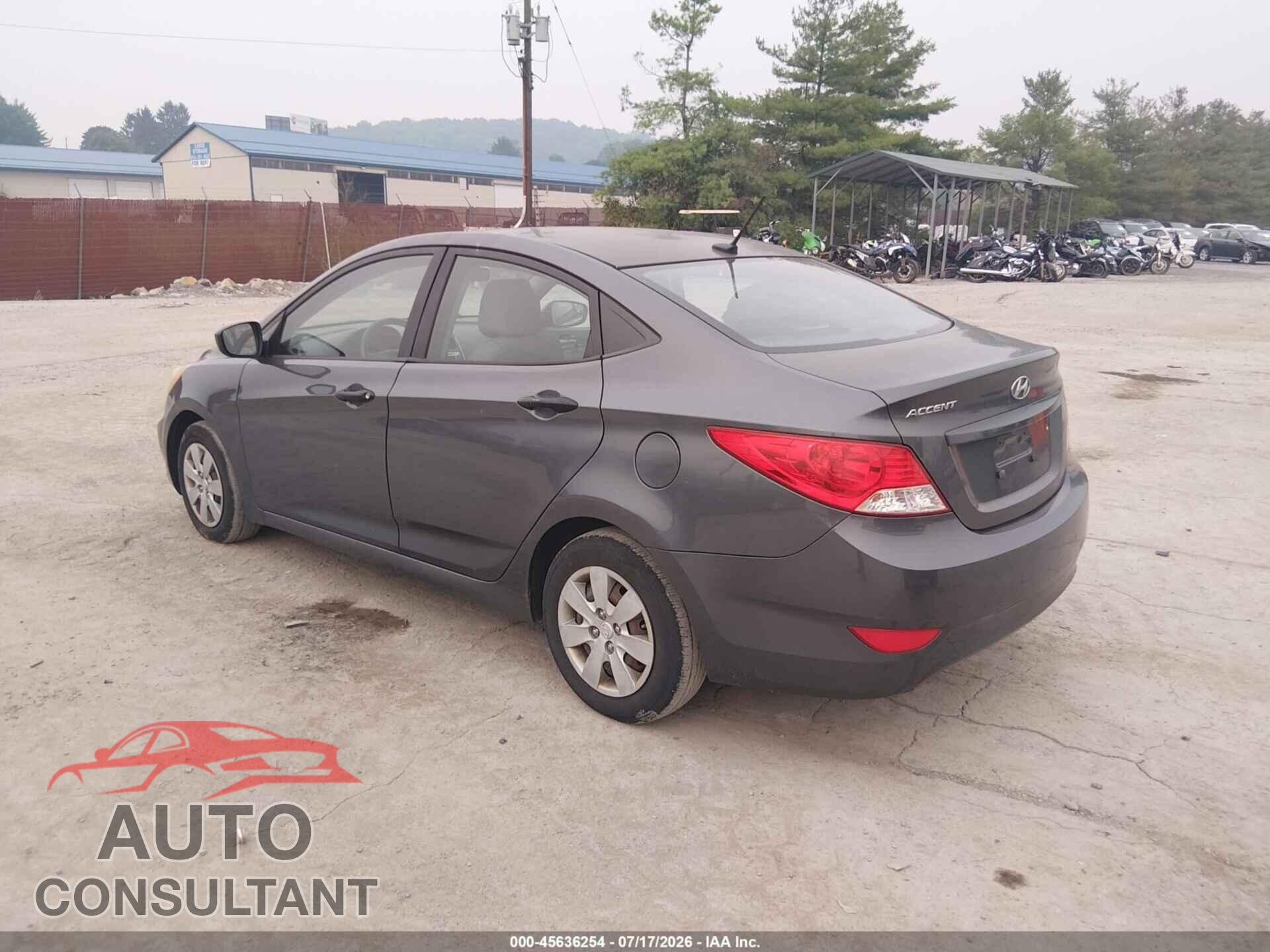 HYUNDAI ACCENT 2012 - KMHCT4AE4CU075170