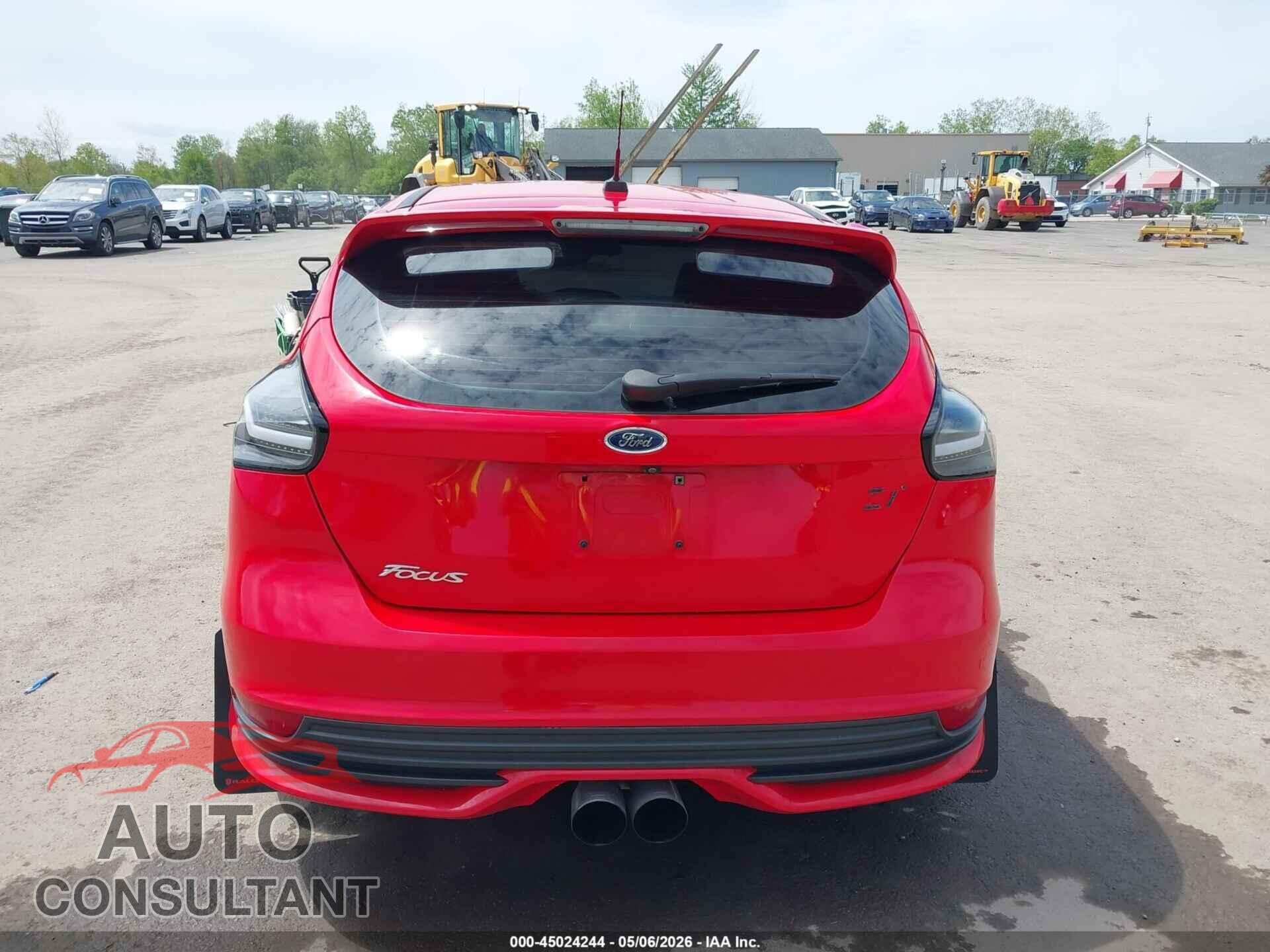 FORD FOCUS ST 2017 - 1FADP3L92HL297524