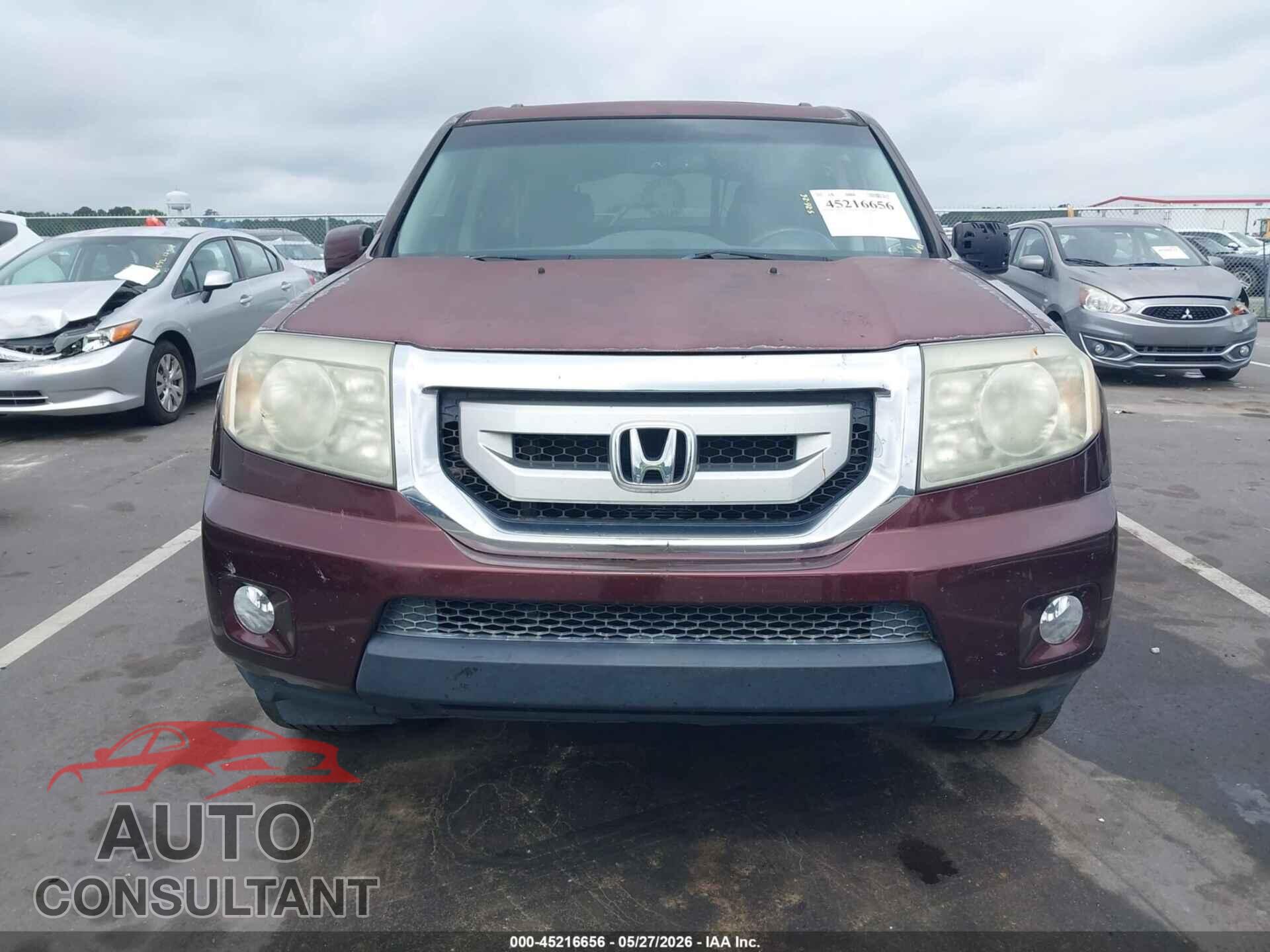 HONDA PILOT 2011 - 5FNYF3H75BB041197