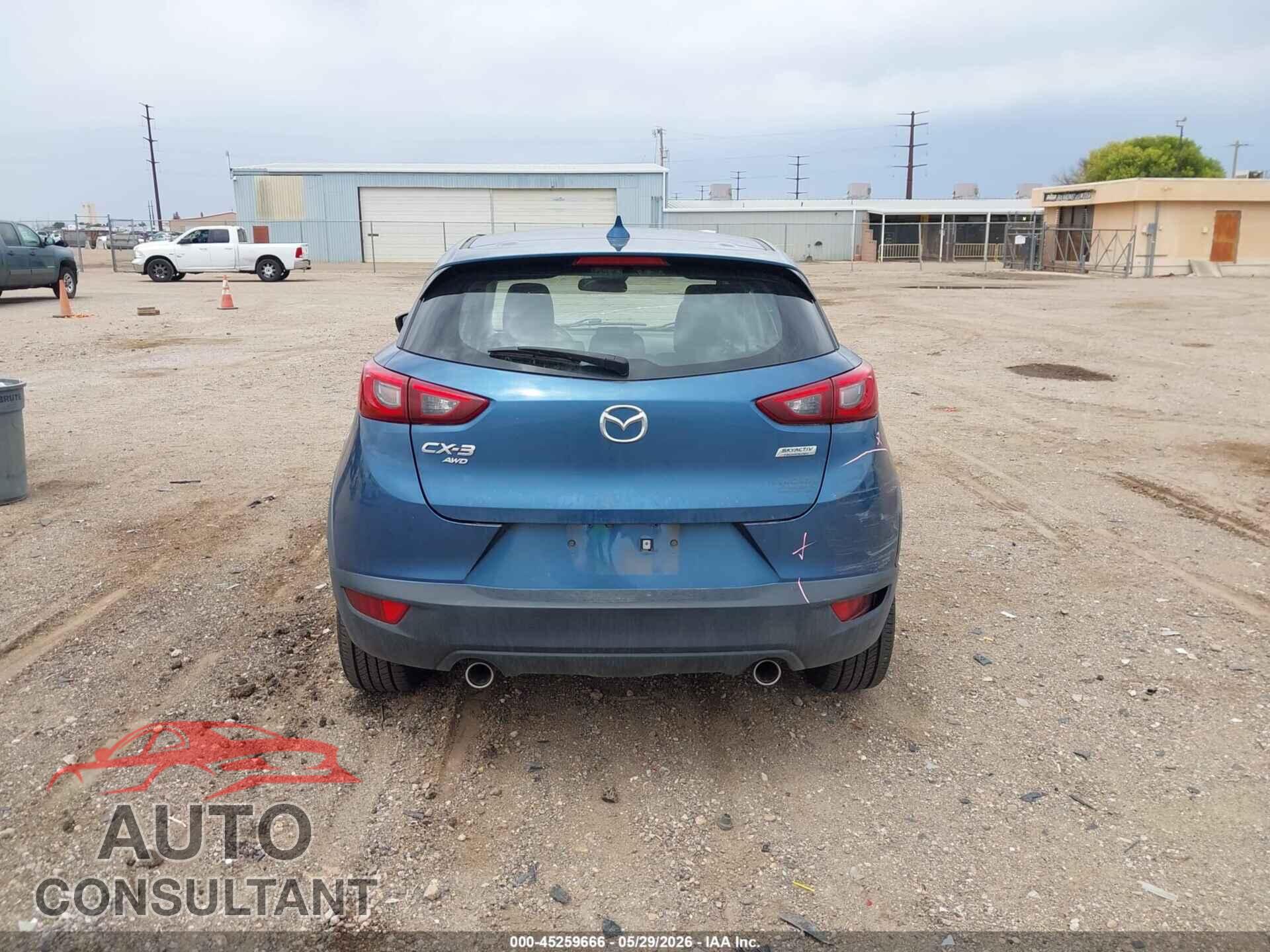 MAZDA CX-3 2019 - JM1DKFC78K0408465