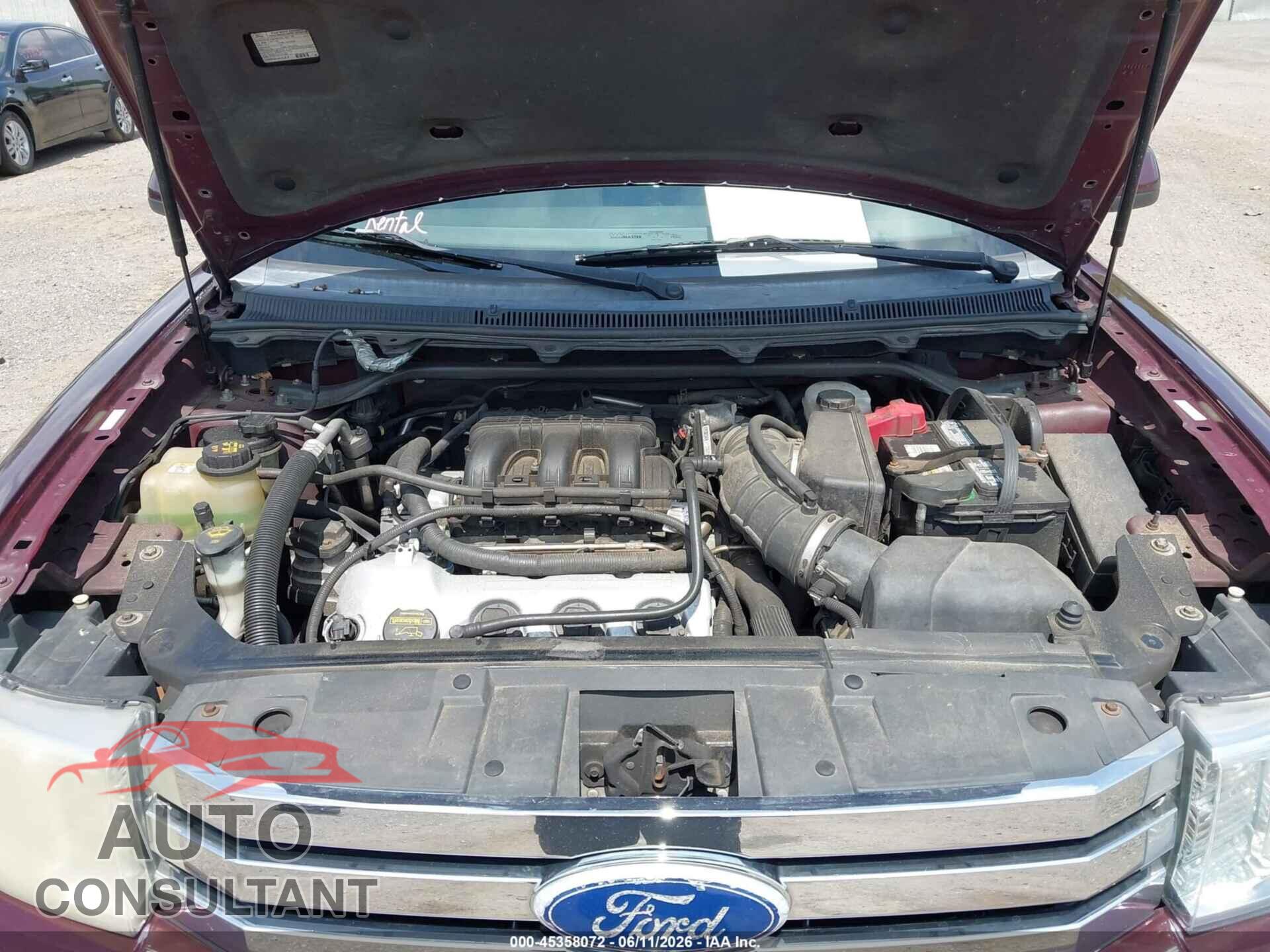 FORD FLEX 2011 - 2FMGK5CCXBBD29622