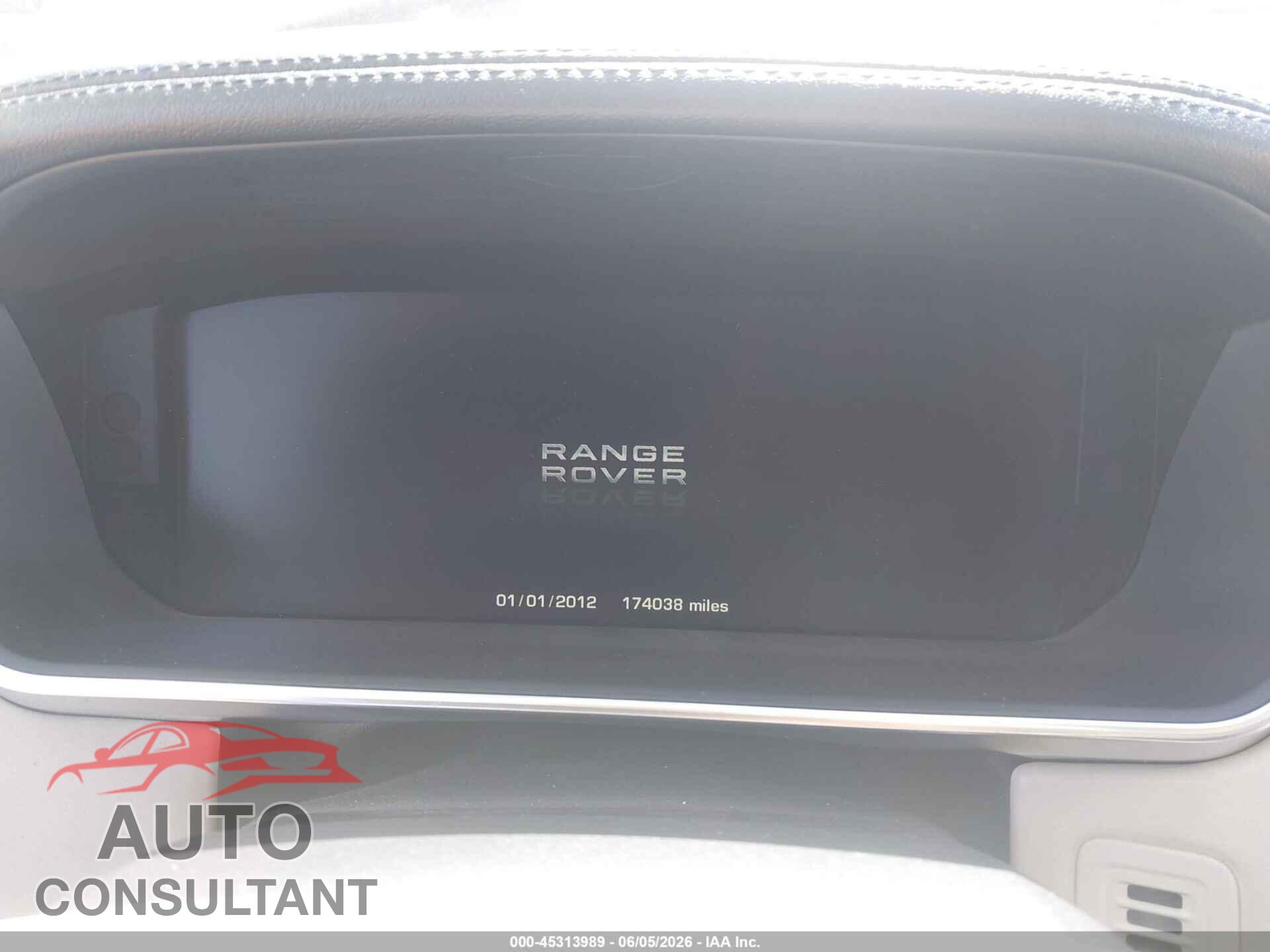 LAND ROVER RANGE ROVER 2013 - SALGS2DF8DA117529