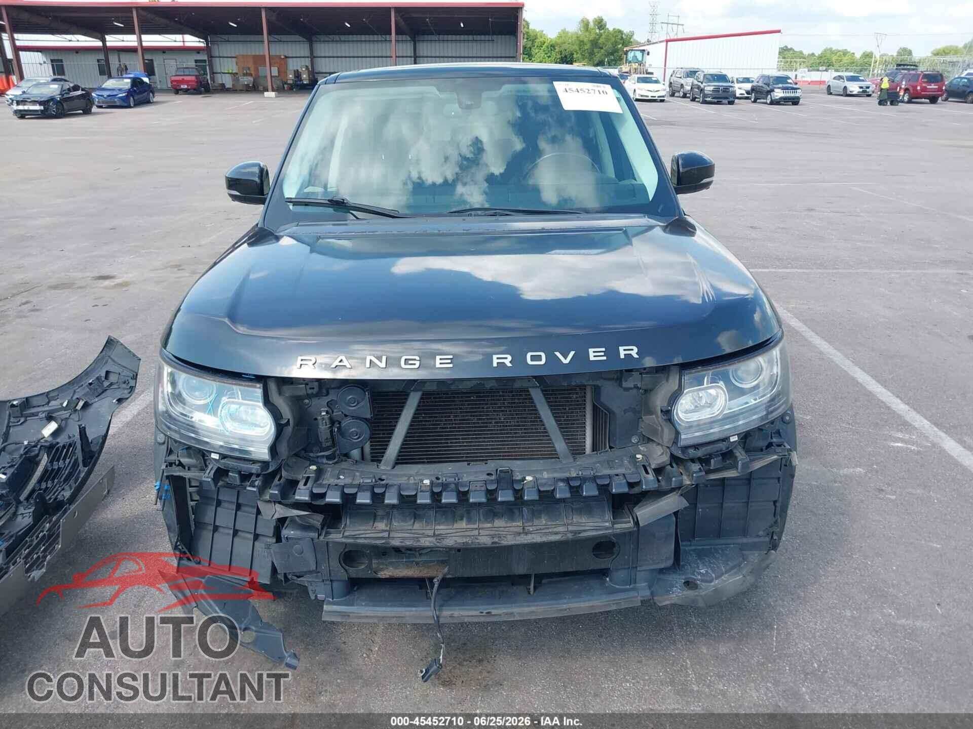 LAND ROVER RANGE ROVER 2013 - SALGS2DF4DA104017