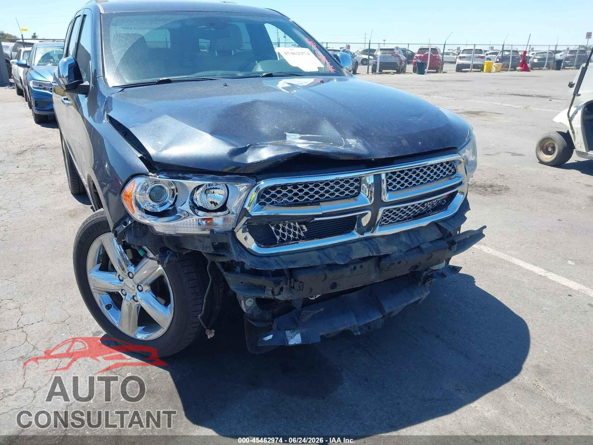 DODGE DURANGO 2013 - 1C4SDJET0DC512657