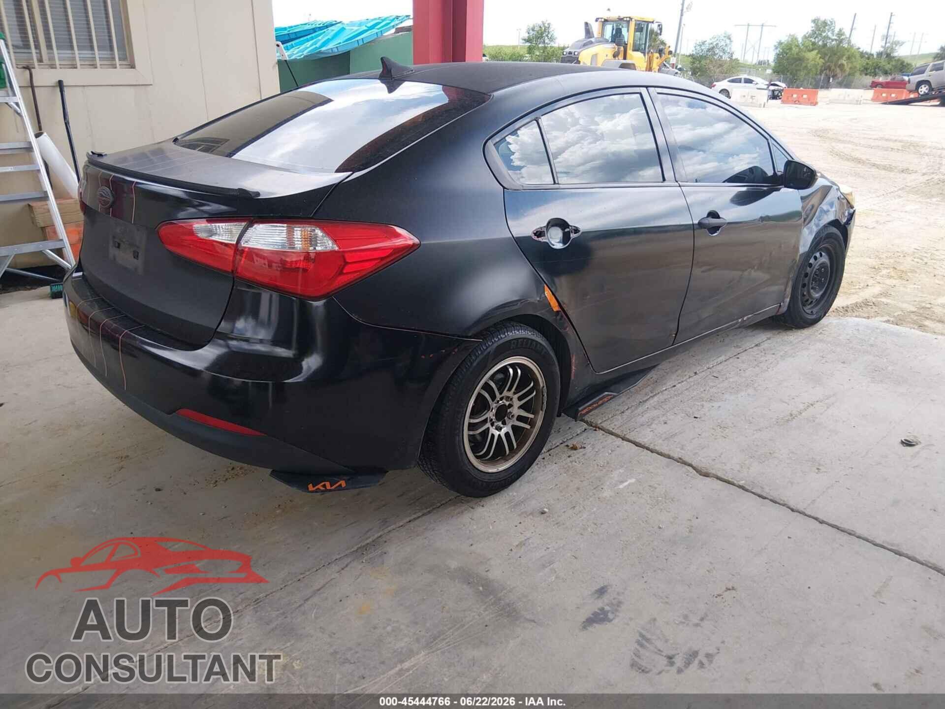 KIA FORTE 2015 - KNAFX4A68F5365454