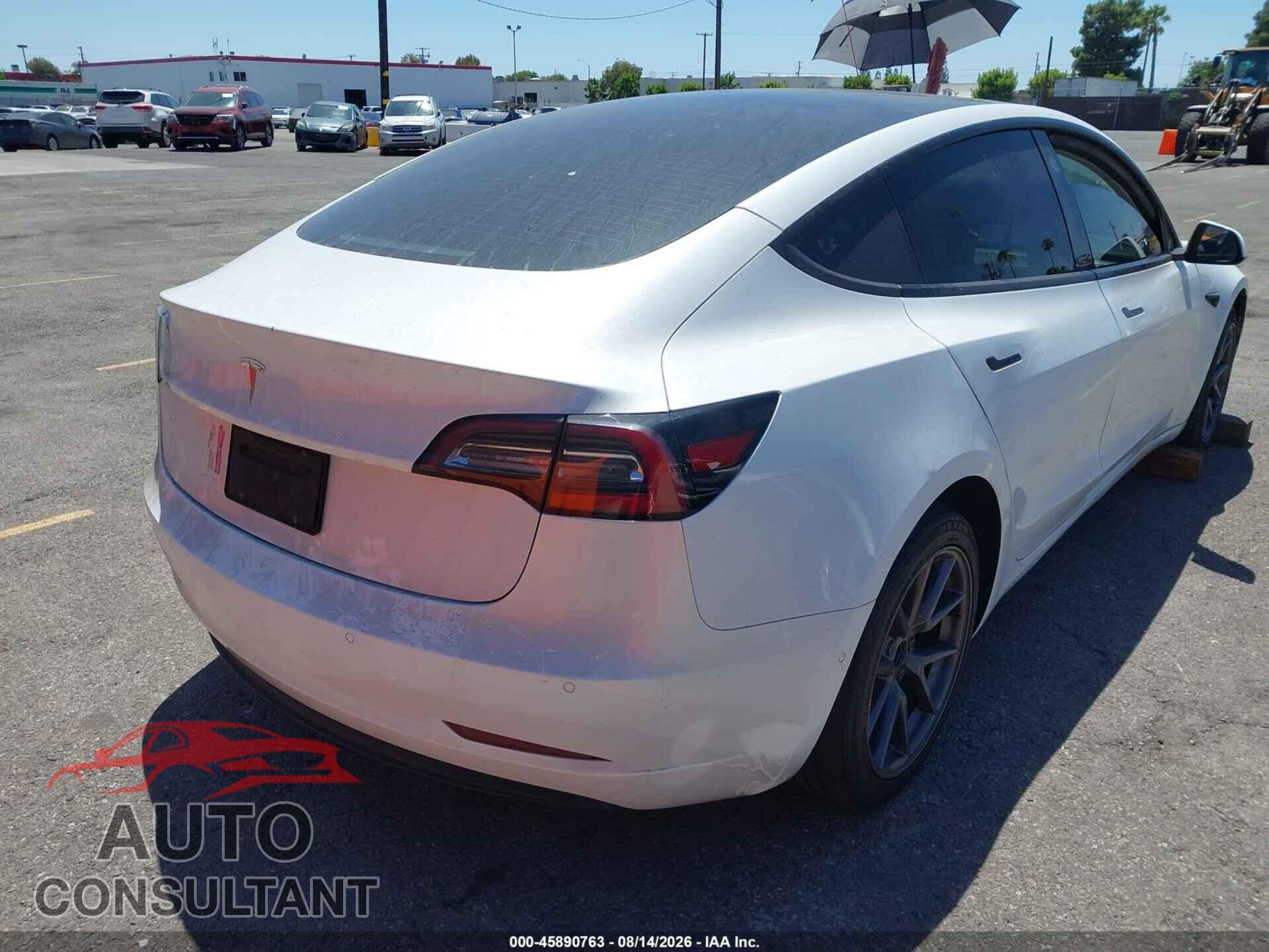TESLA MODEL 3 2021 - 5YJ3E1EA0MF870991