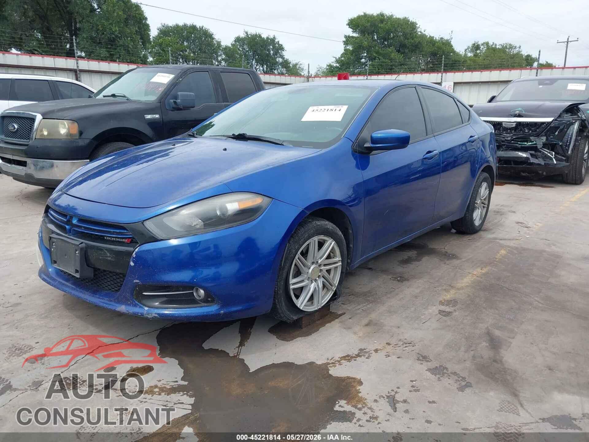 DODGE DART 2013 - 1C3CDFBH0DD106801