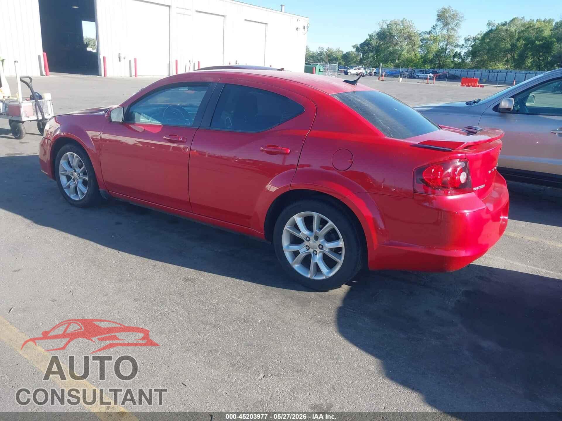 DODGE AVENGER 2013 - 1C3CDZBG1DN683050