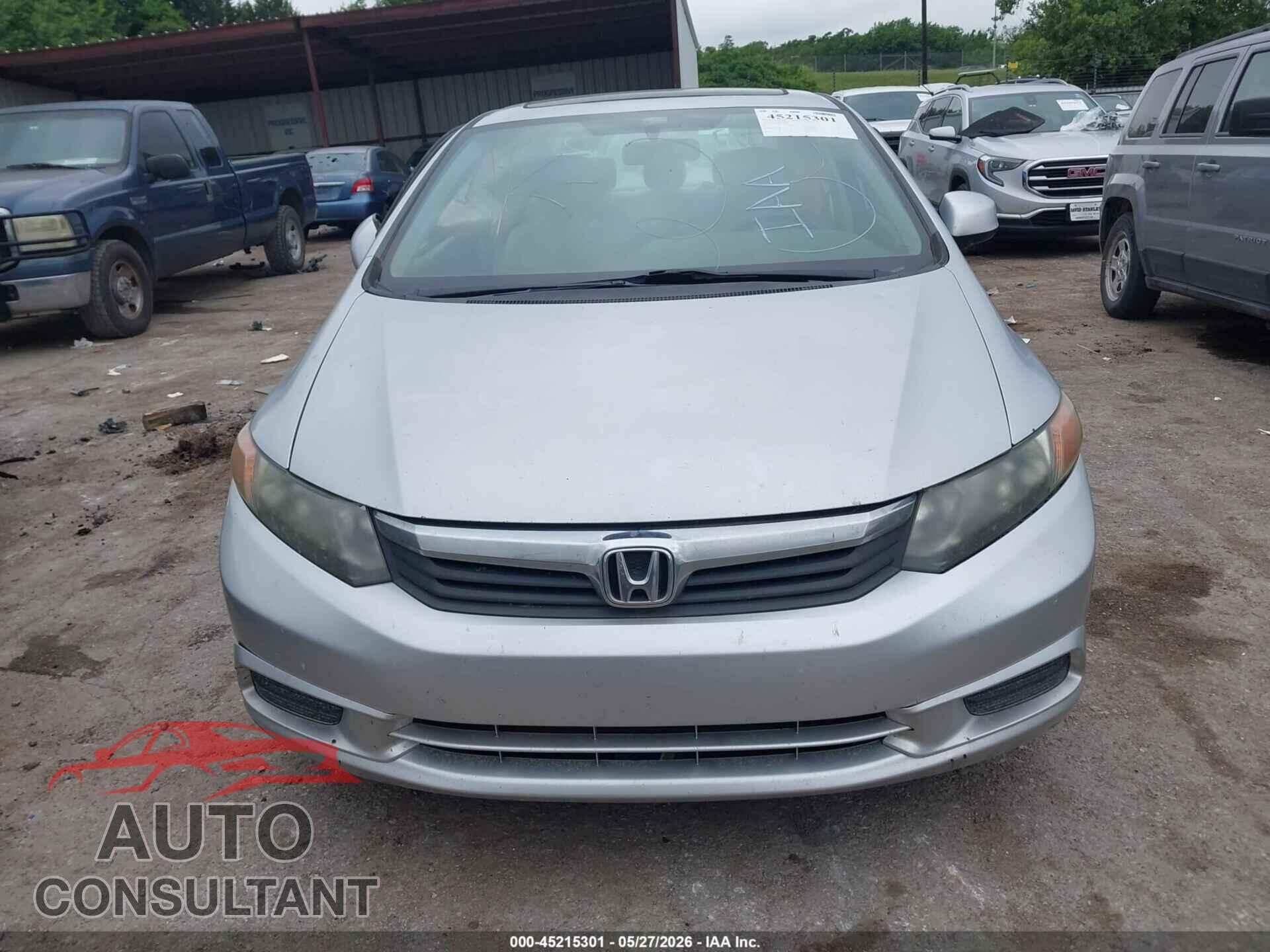 HONDA CIVIC 2012 - 2HGFB2F86CH598917