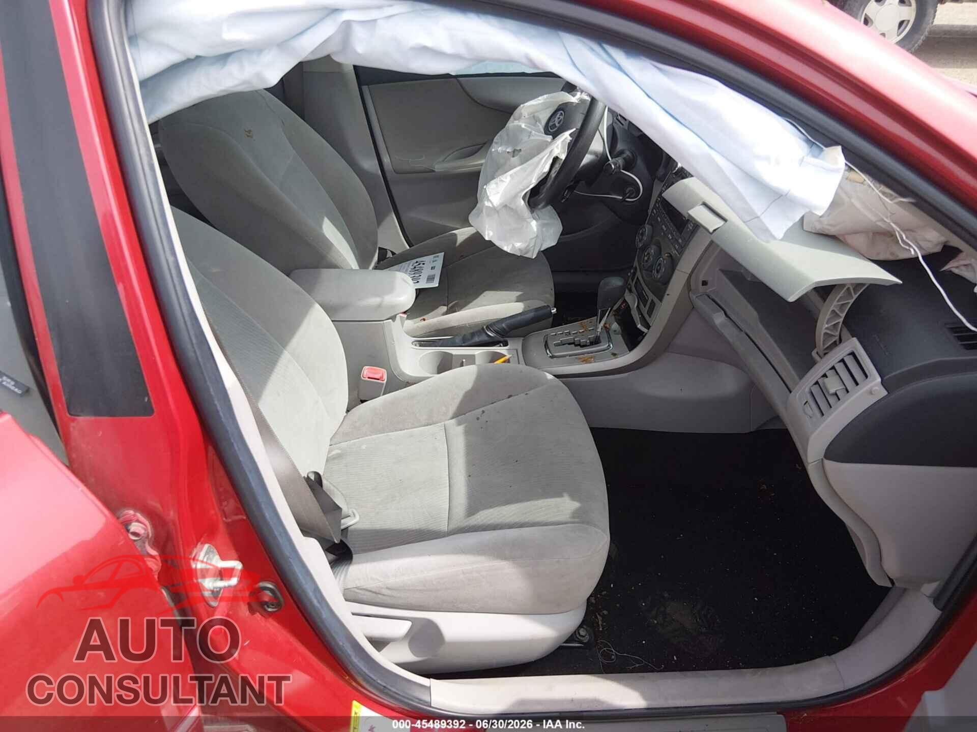 TOYOTA COROLLA 2011 - 2T1BU4EE3BC656310