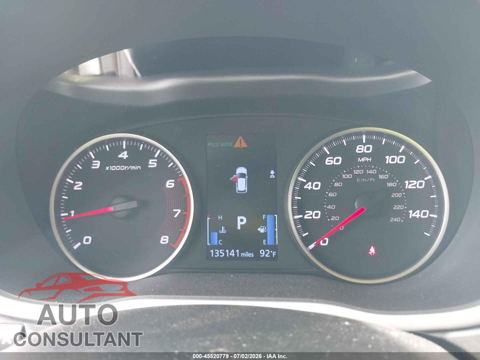 MITSUBISHI ECLIPSE CROSS 2020 - JA4AS3AA9LZ002525