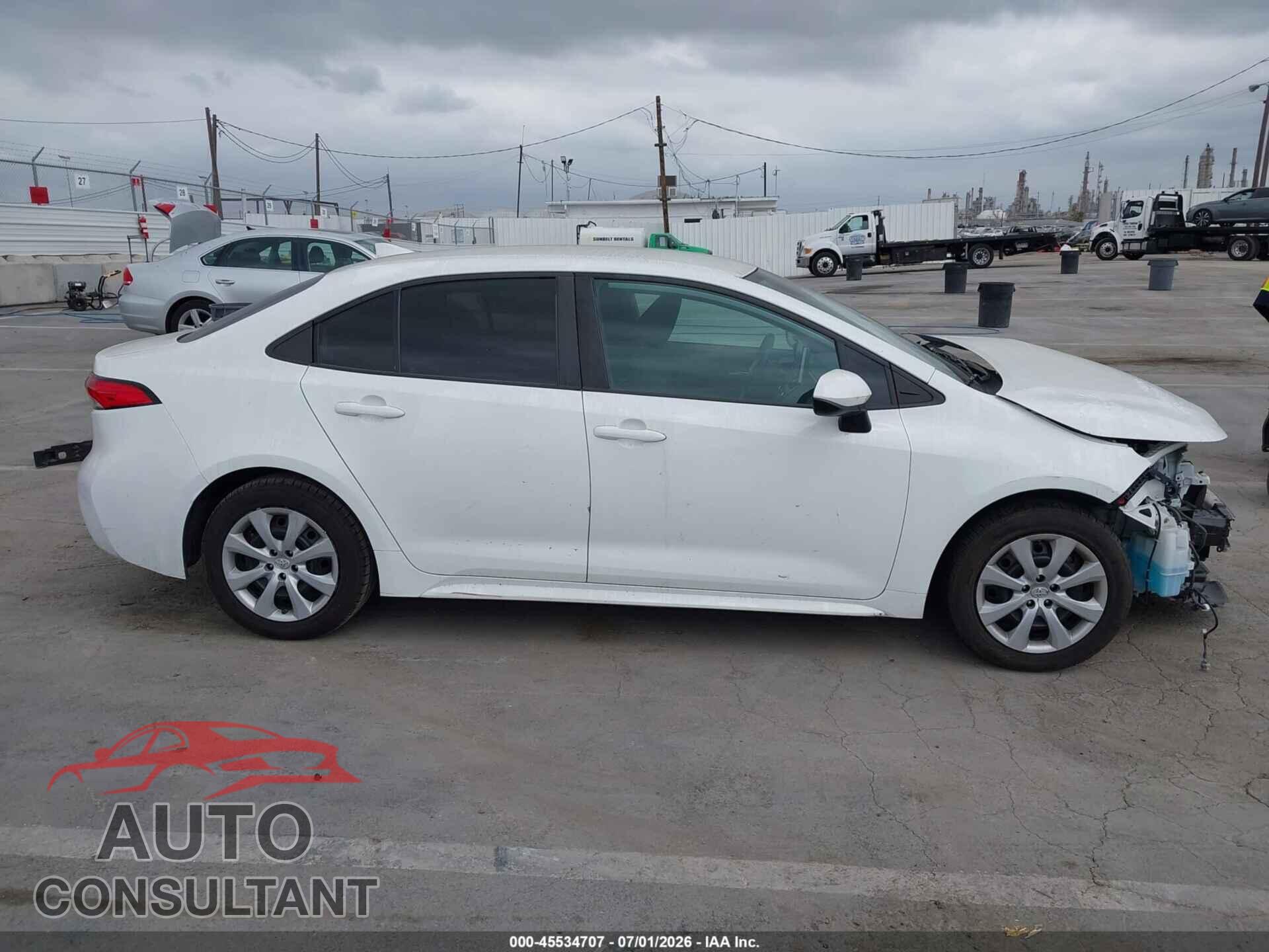 TOYOTA COROLLA 2021 - 5YFEPMAE0MP211357