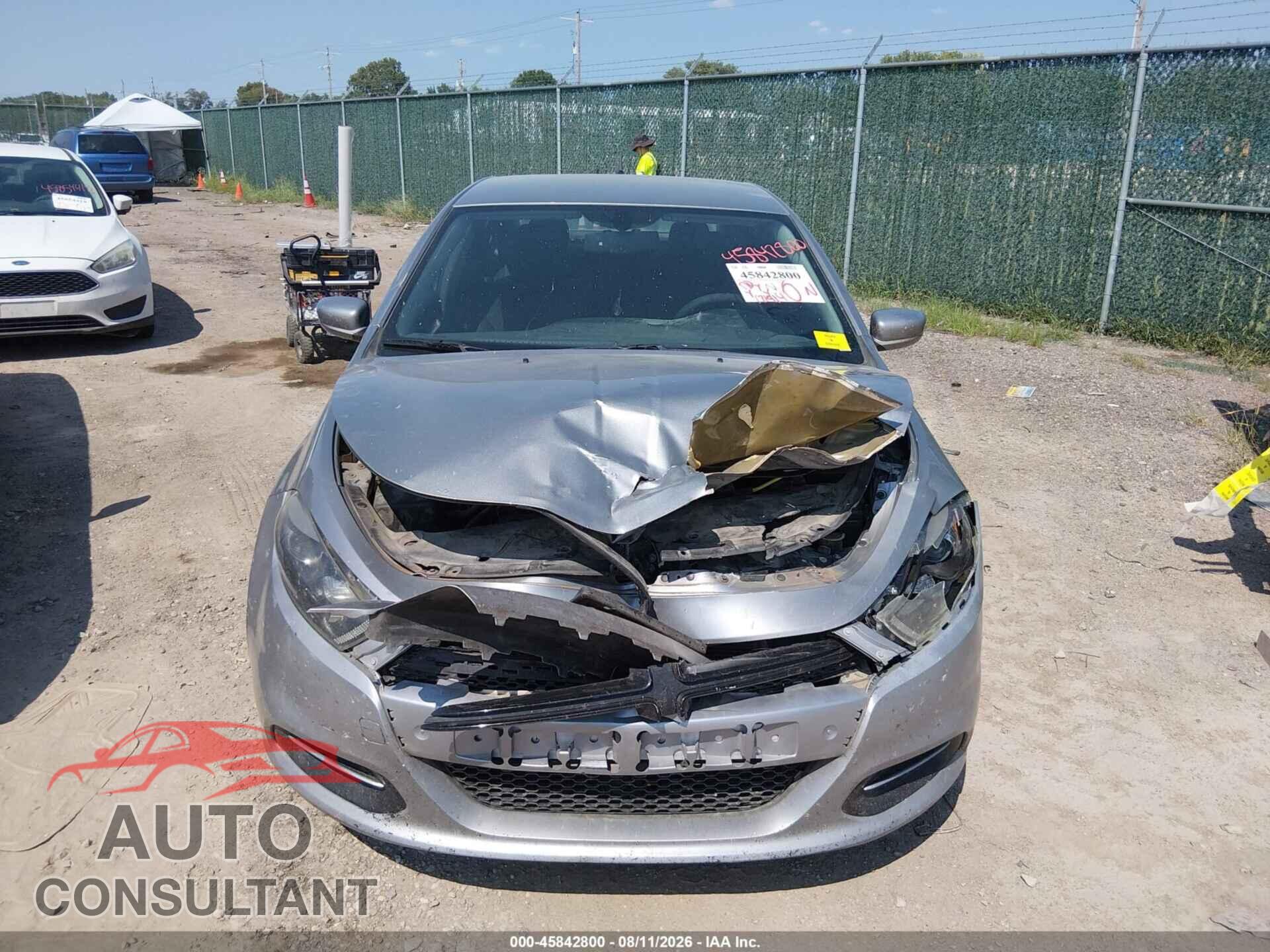 DODGE DART 2014 - 1C3CDFBB7ED917735