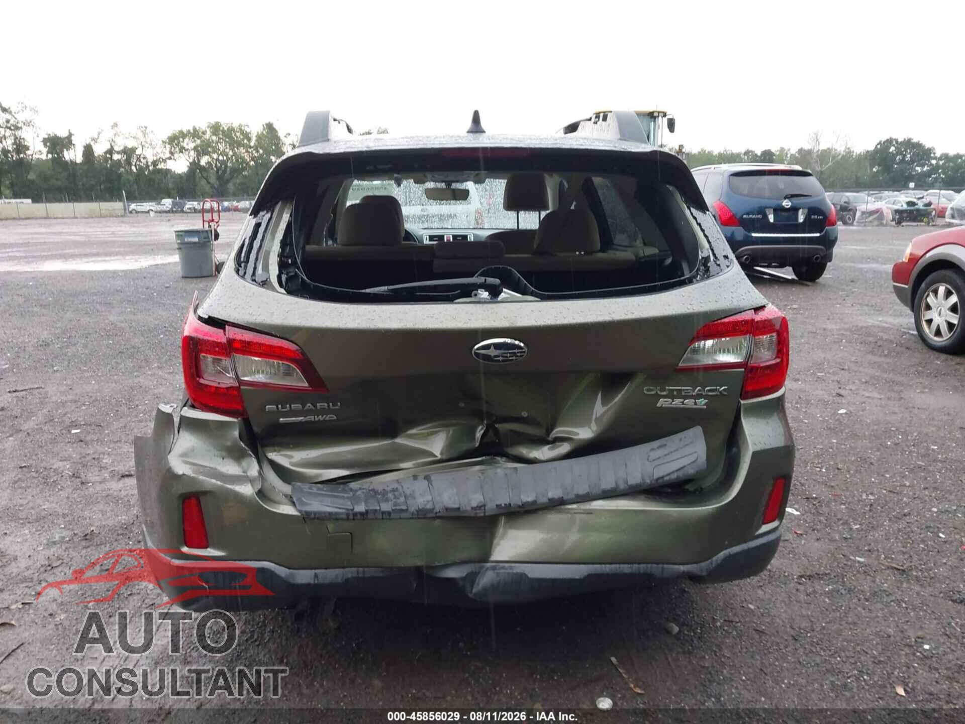 SUBARU OUTBACK 2017 - 4S4BSAHC7H3316637